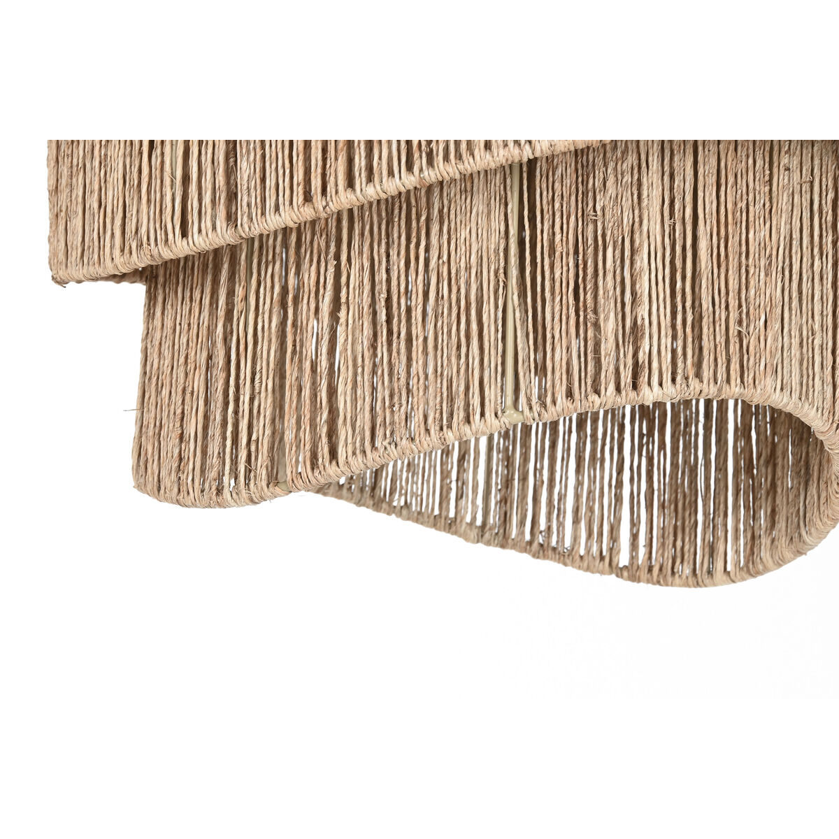 Ceiling Light Home ESPRIT Brown Metal Rope 50 x 50 x 50 cm