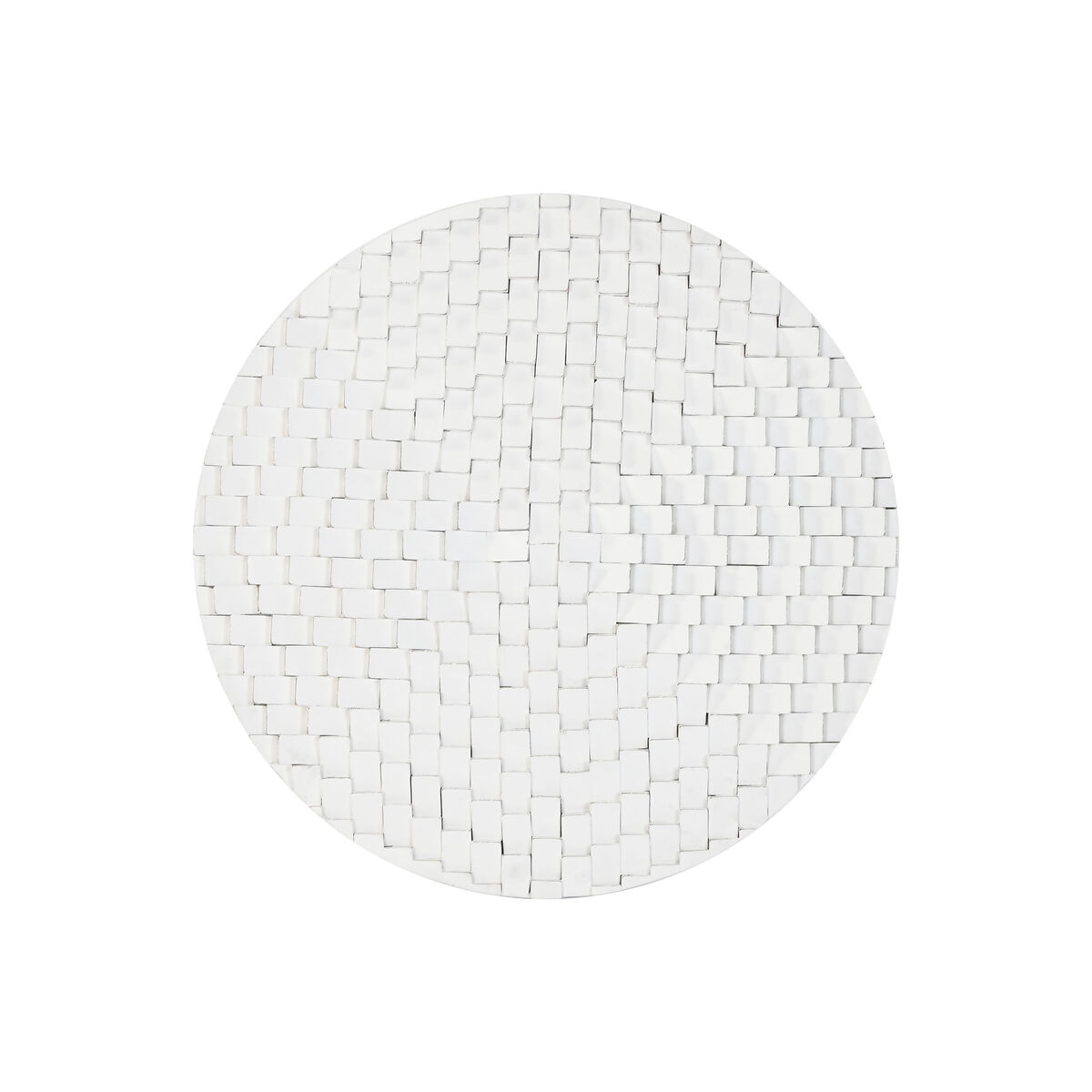 Decorative Figure Home ESPRIT White Modern 90 x 4 x 90 cm