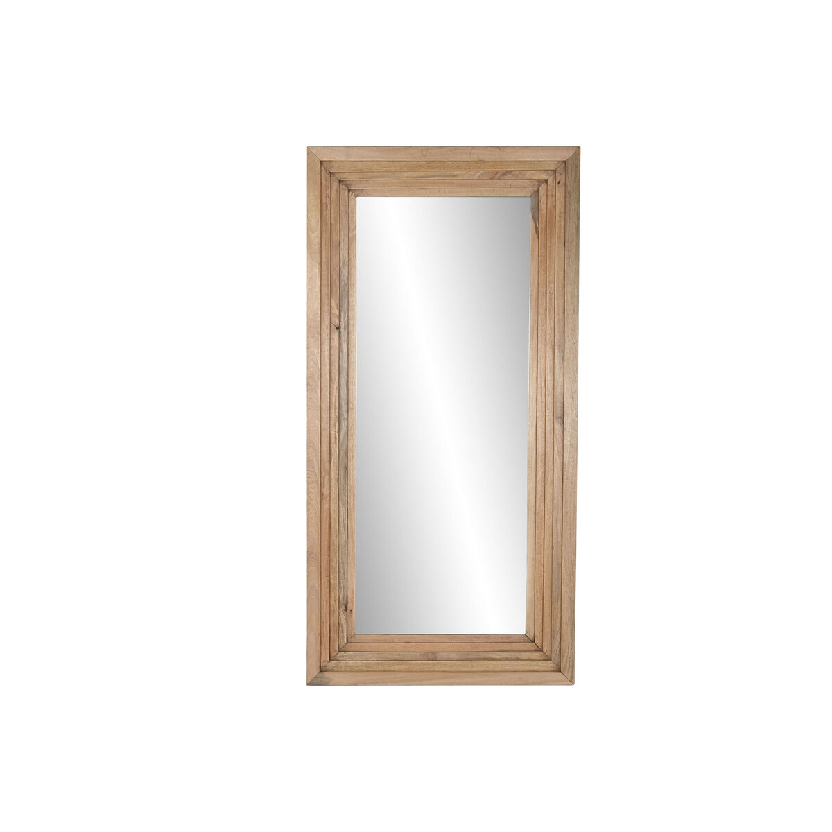 Wall mirror Home ESPRIT Natural Modern 91 X 6,5 X 182,5 CM