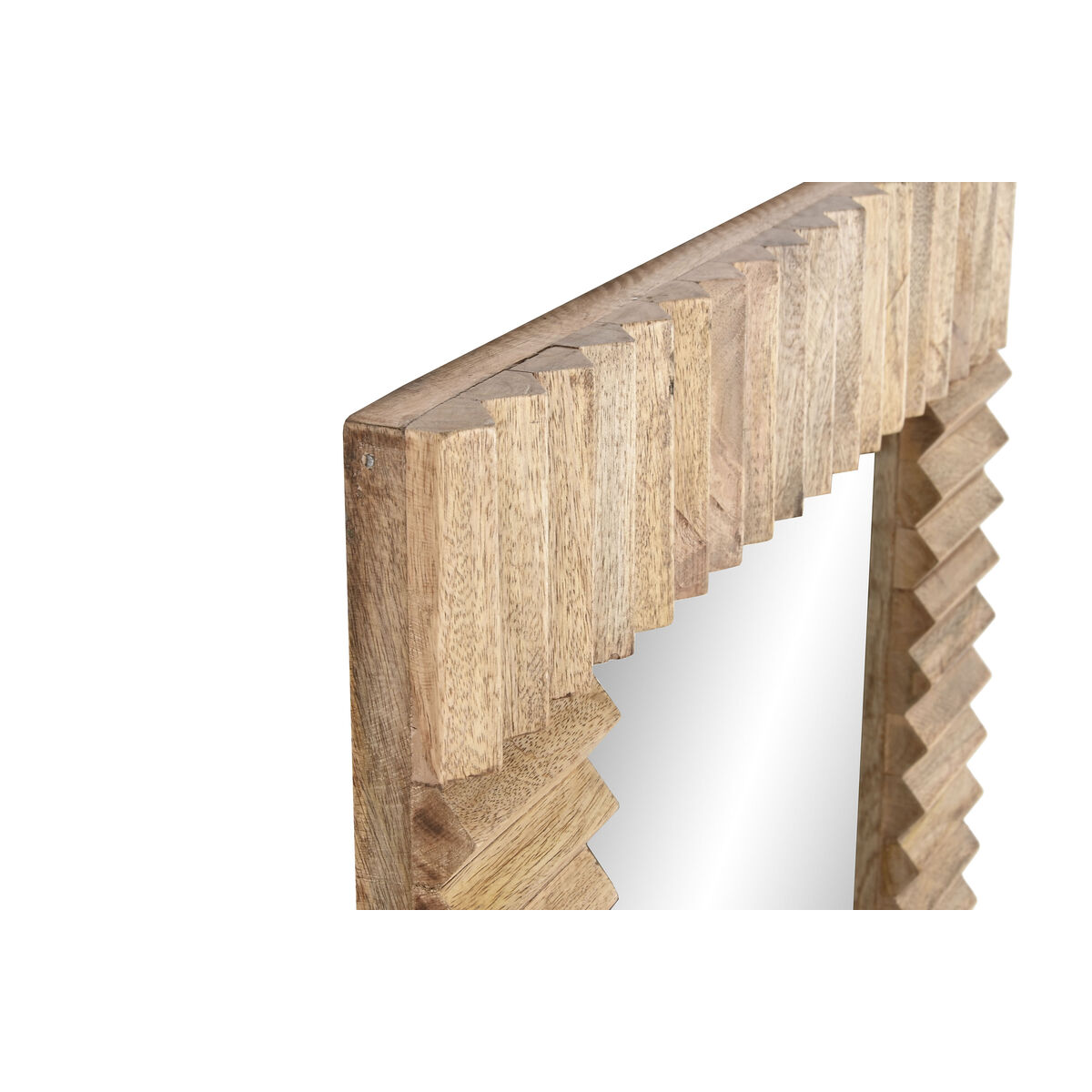 Wall mirror Home ESPRIT Natural Modern 60 X 4 X 172 CM