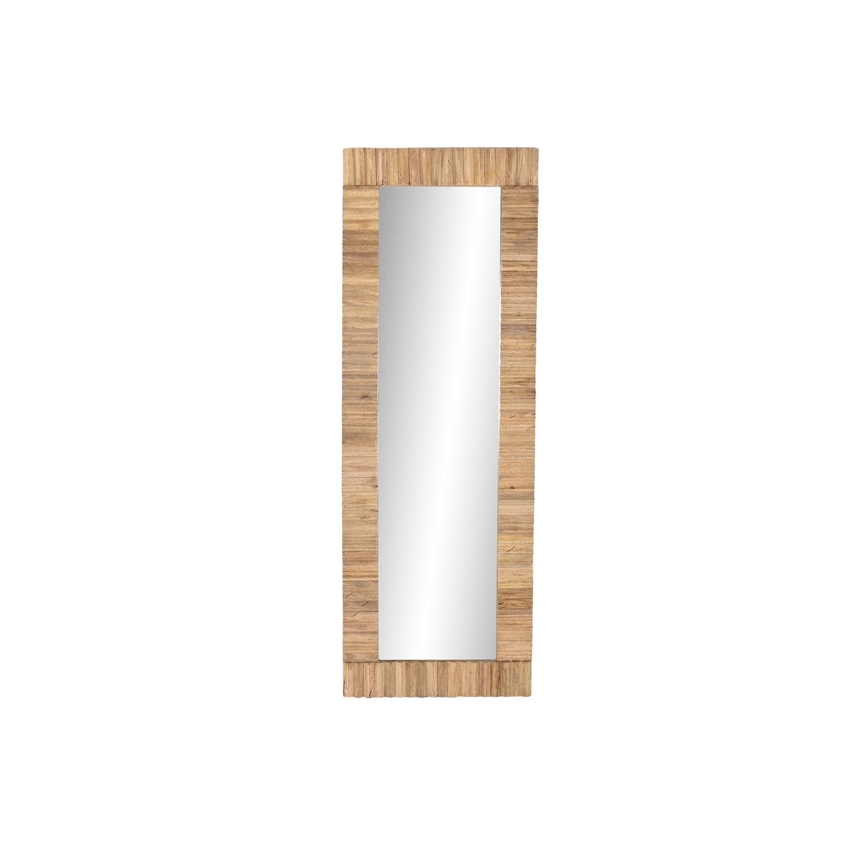 Wall mirror Home ESPRIT Natural Modern 60 X 4 X 172 CM