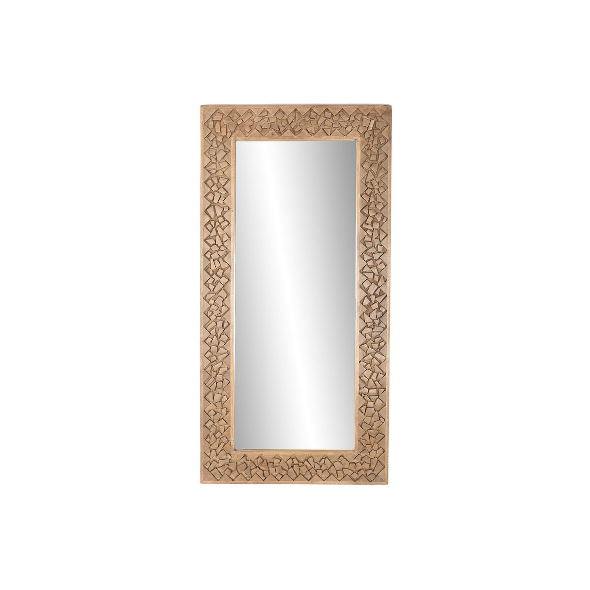 Wall mirror Home ESPRIT Natural Modern Trunks 91 X 5 X 183,5 CM