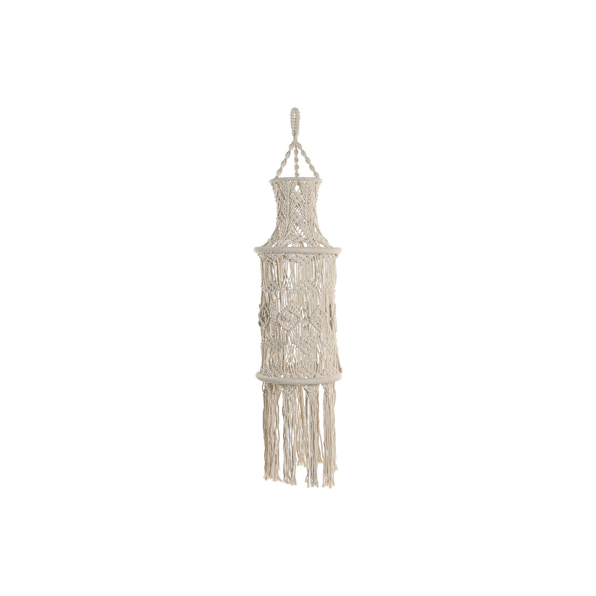 Lamp Shade Home ESPRIT Macrame Urban 25 x 25 x 108 cm