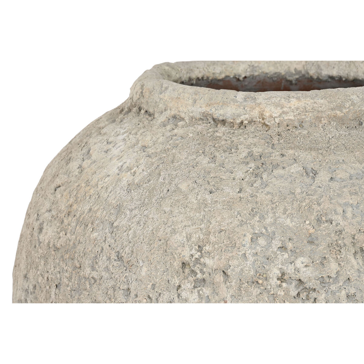 Vase Home ESPRIT Grey Terracotta 40 x 40 x 55 cm