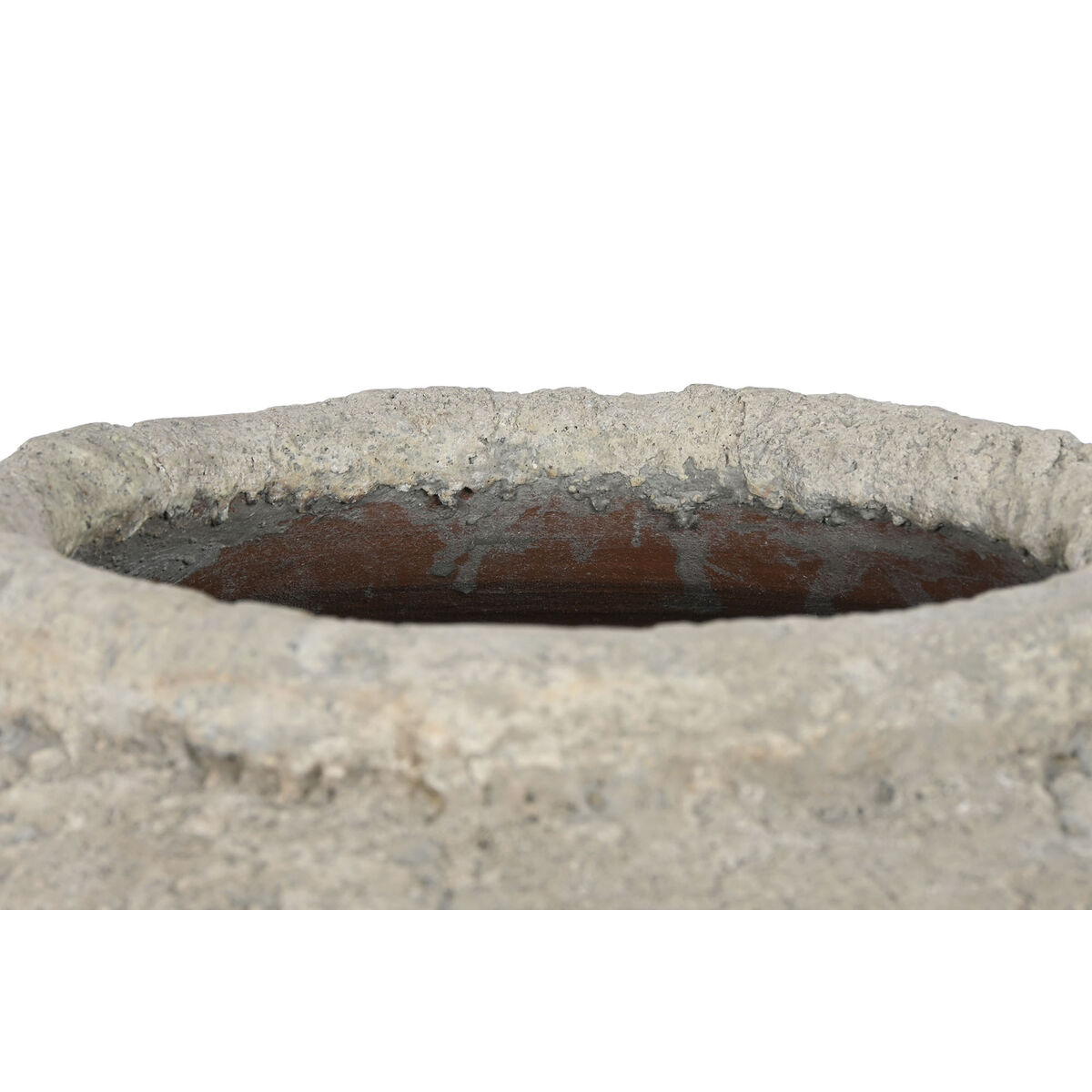 Vase Home ESPRIT Grey Terracotta 40 x 40 x 55 cm