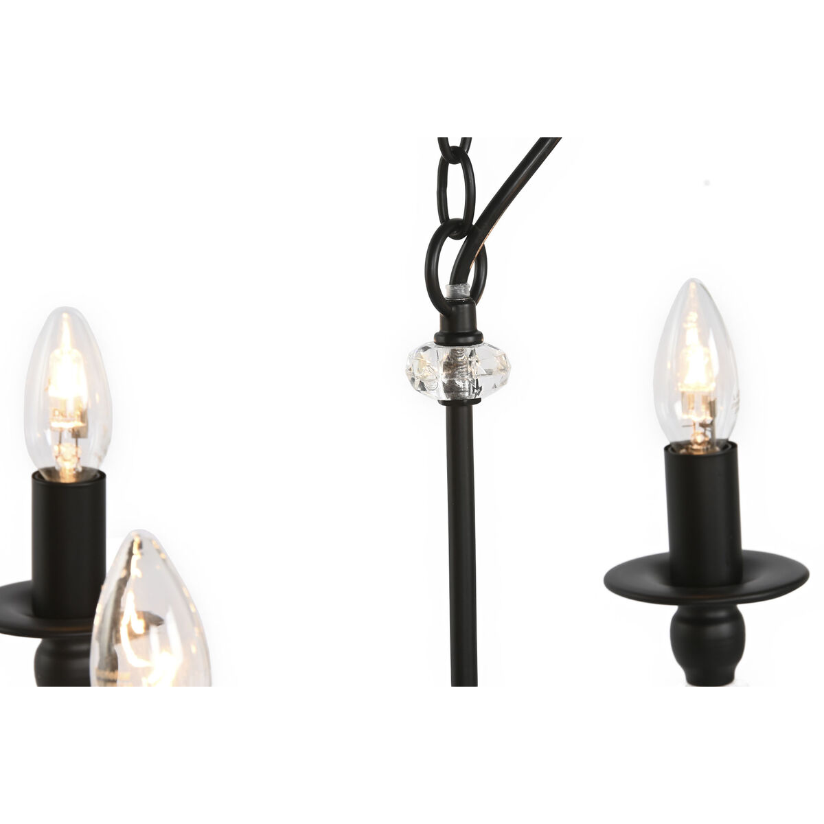 Ceiling Light Home ESPRIT Black Metal 25 W 54 x 54 x 46 cm