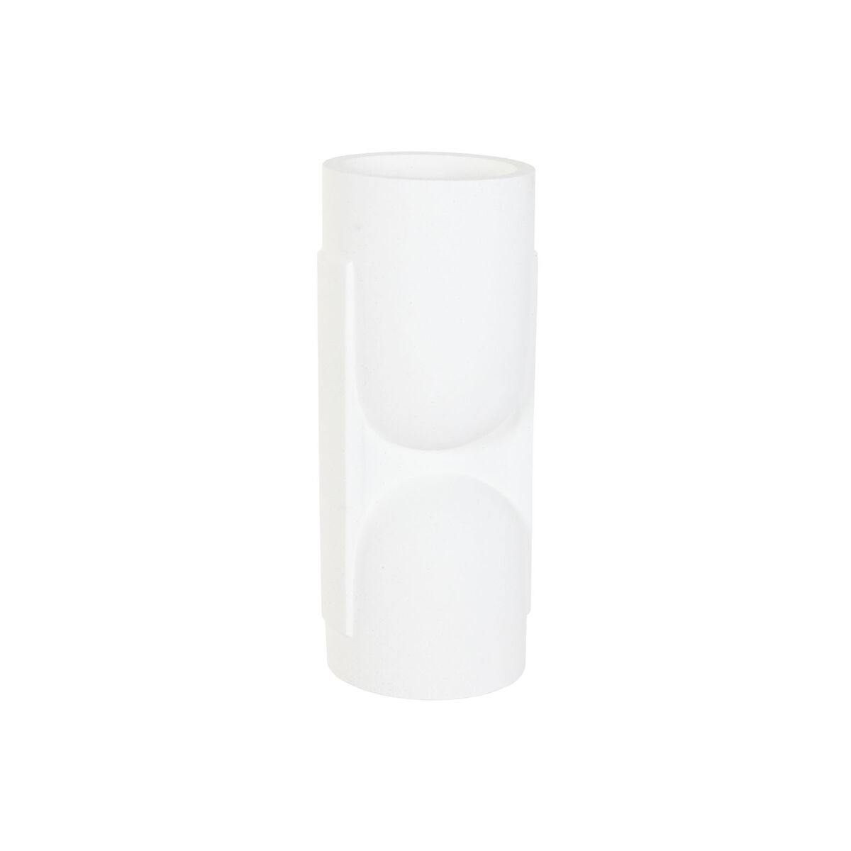 Planter Home ESPRIT White Magnesium Urban 38 x 38 x 91 cm
