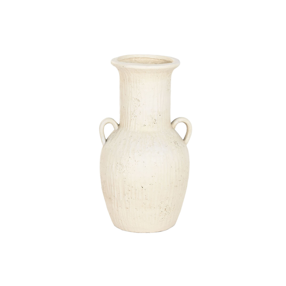 Vase Home ESPRIT White Magnesium 35 x 33 x 65 cm