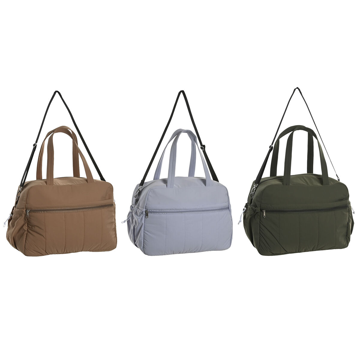 Women’s Handbag Home ESPRIT Green Beige Lilac 42 x 19 x 30 cm (3 Units)