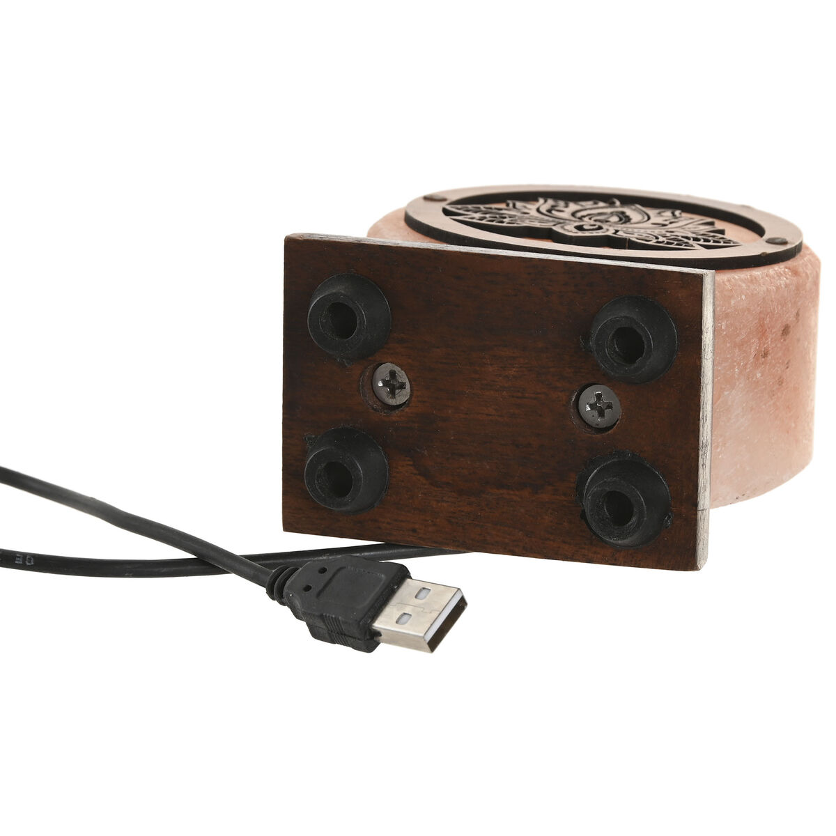 Desk lamp Home ESPRIT Brown Pink