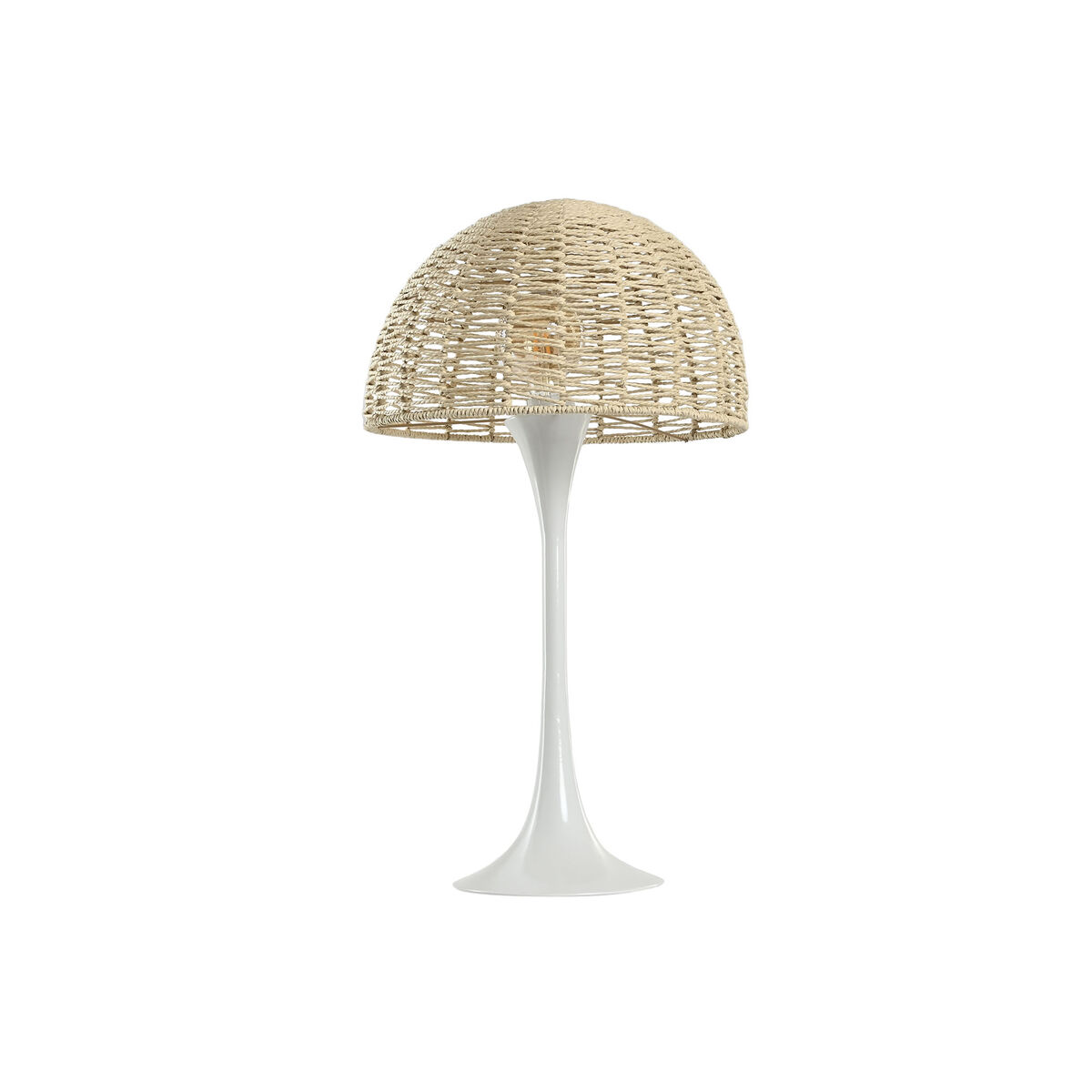 Desk lamp Home ESPRIT White Natural 50 W 220 V