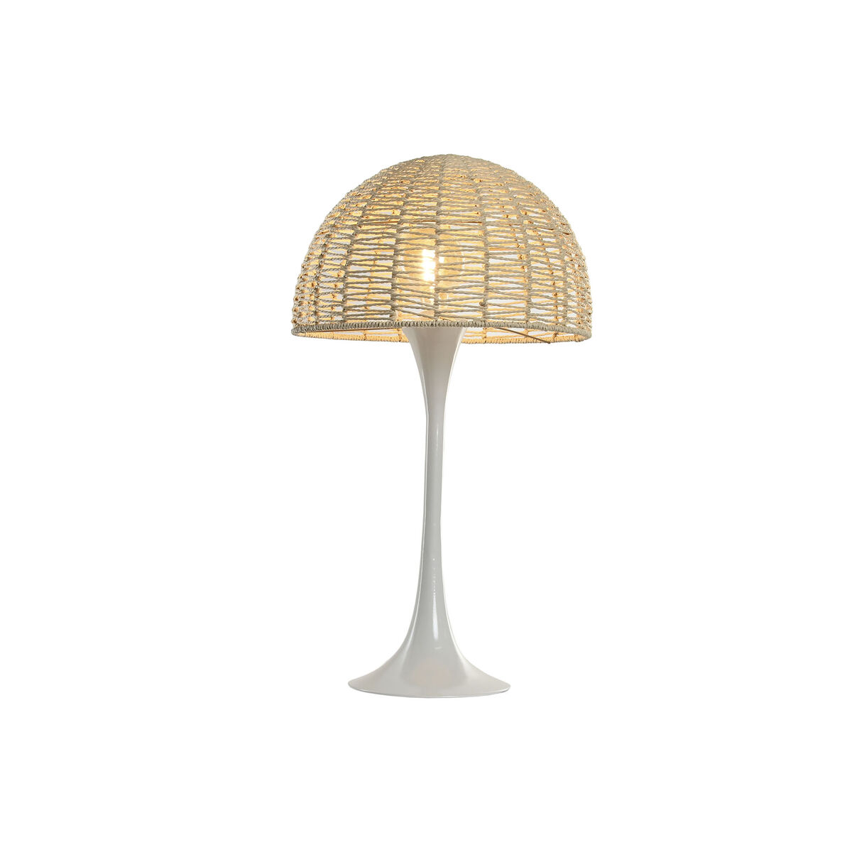 Desk lamp Home ESPRIT White Natural 50 W 220 V