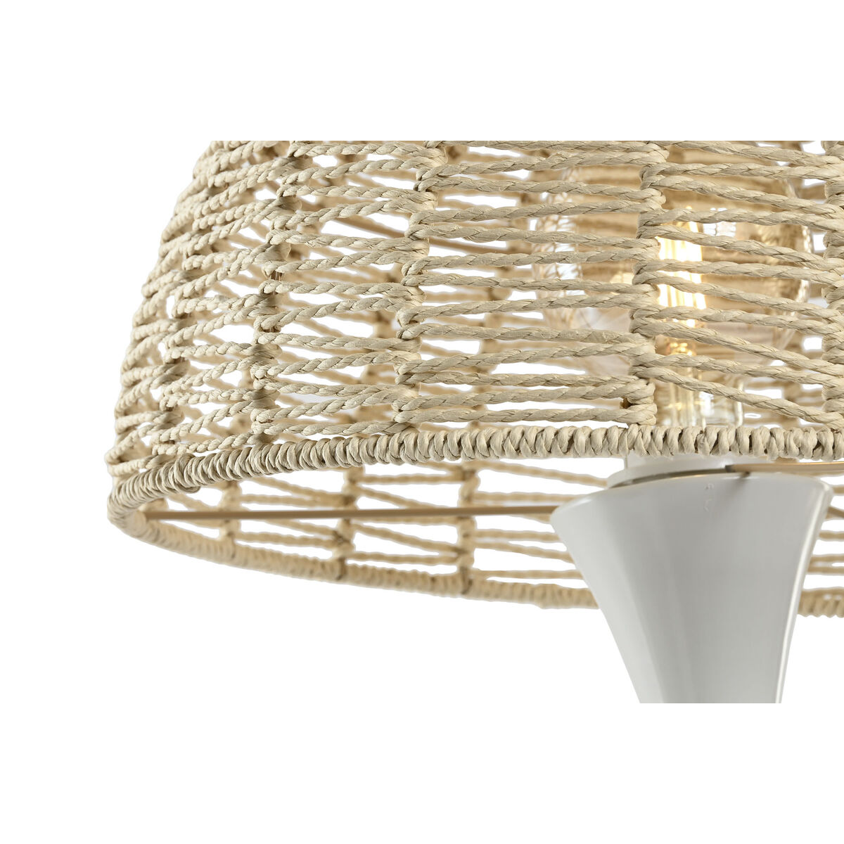 Desk lamp Home ESPRIT White Natural 50 W 220 V