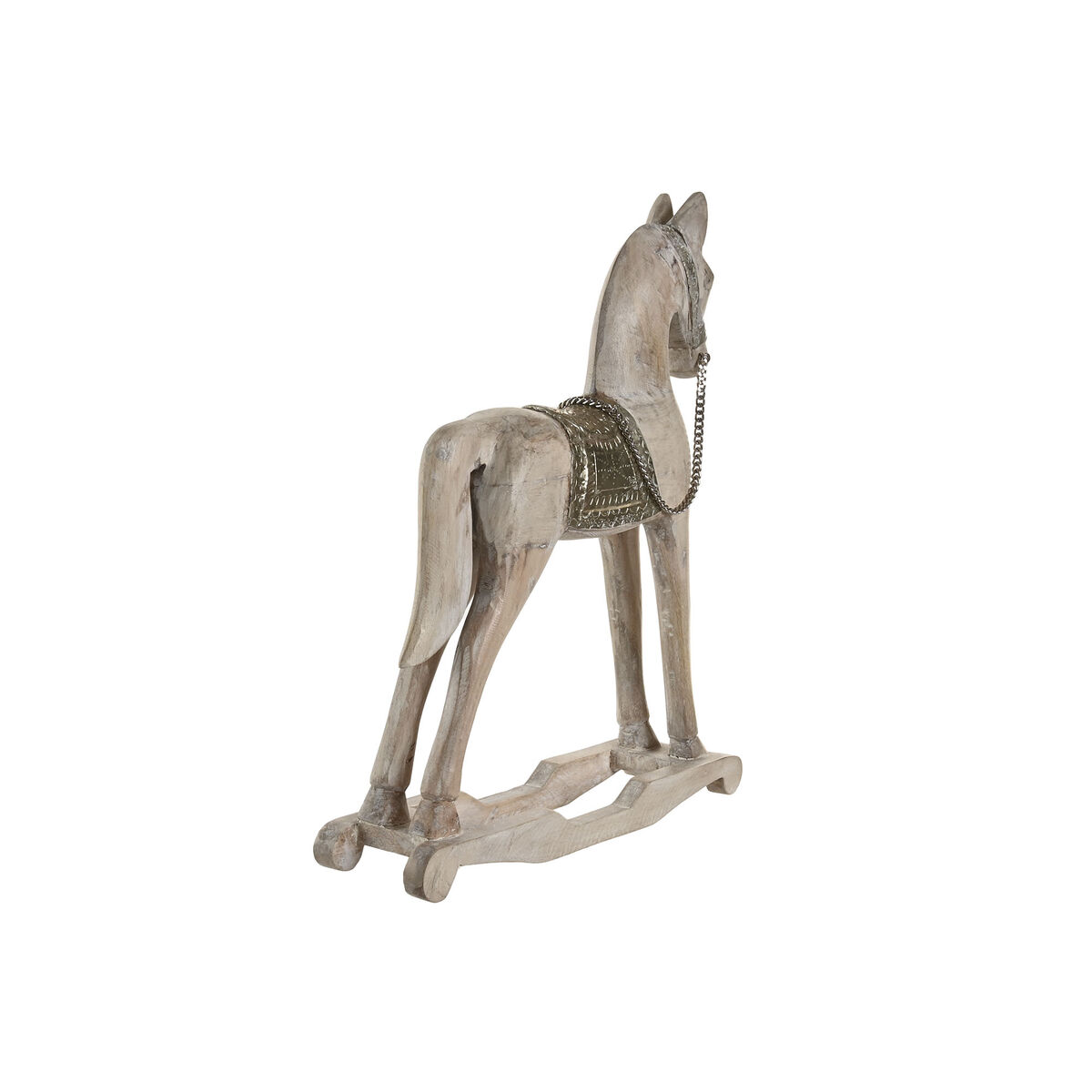 Decorative Figure Home ESPRIT Natural Horse 38 X 10 X 47 CM 38,,50 X 10 X 47 CM