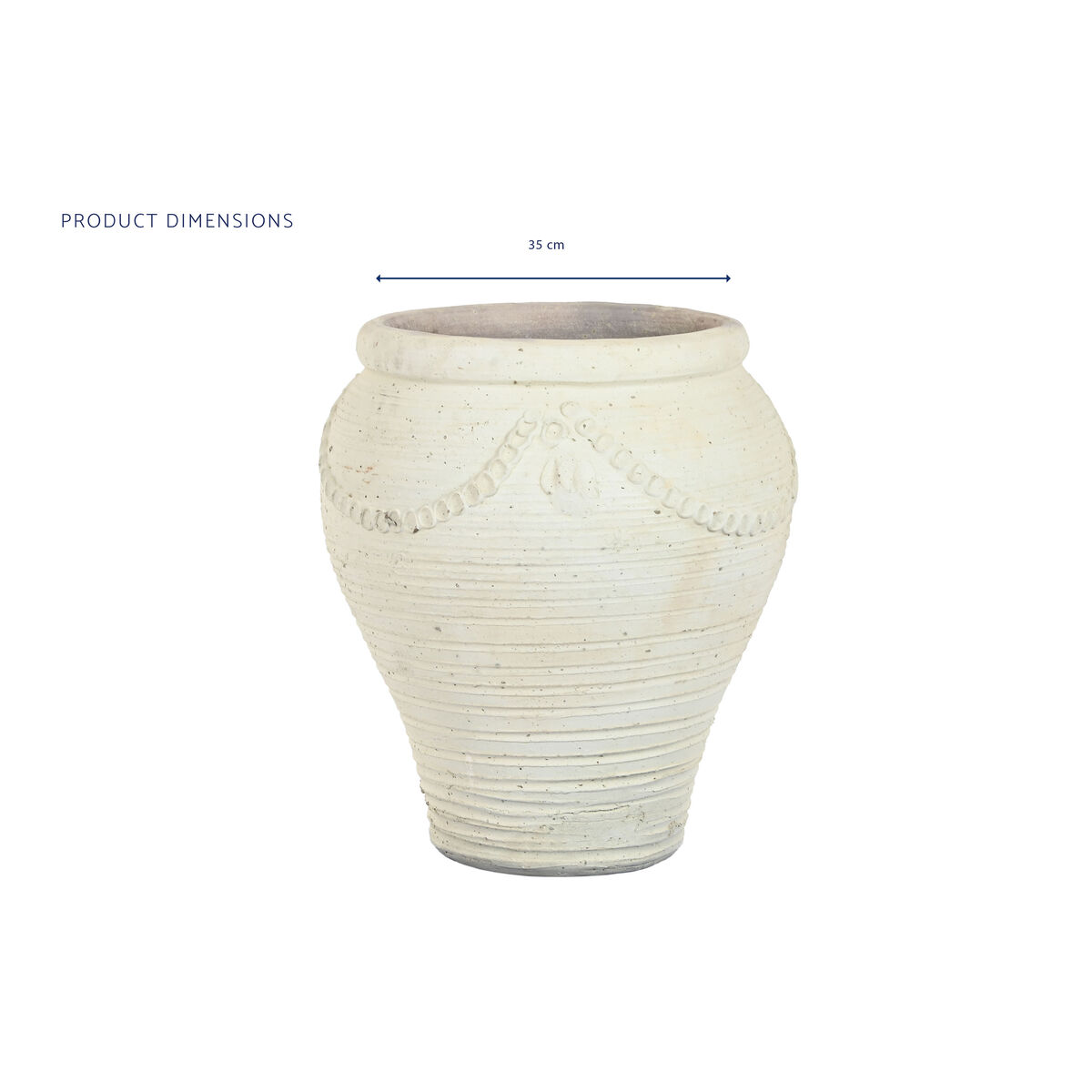 Vase Home ESPRIT Beige
