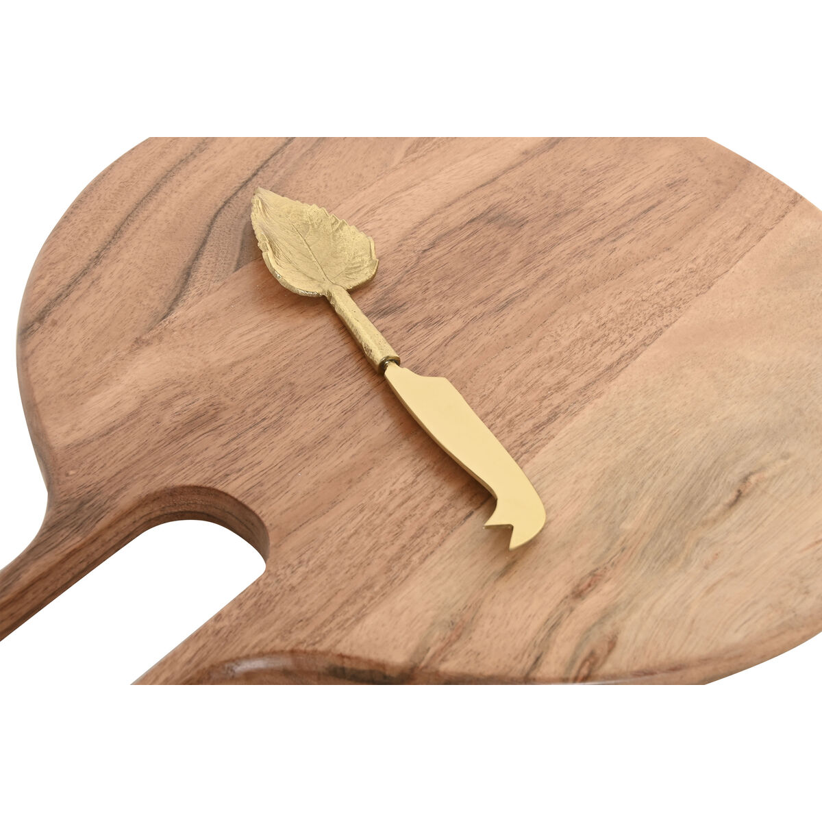 Cutting board Home ESPRIT Golden Natural Modern 30 x 40 x 1,5 cm (4 Pieces)