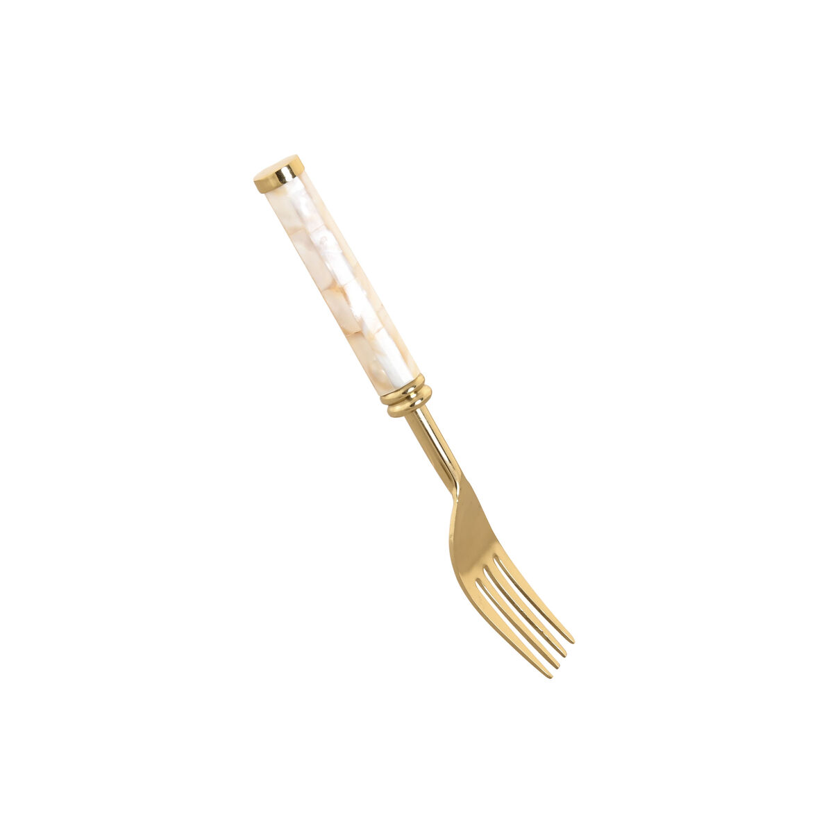 Cutlery Home ESPRIT White Golden Stainless steel Mother of pearl 4,5 X 2 X 21 CM 16 Pieces