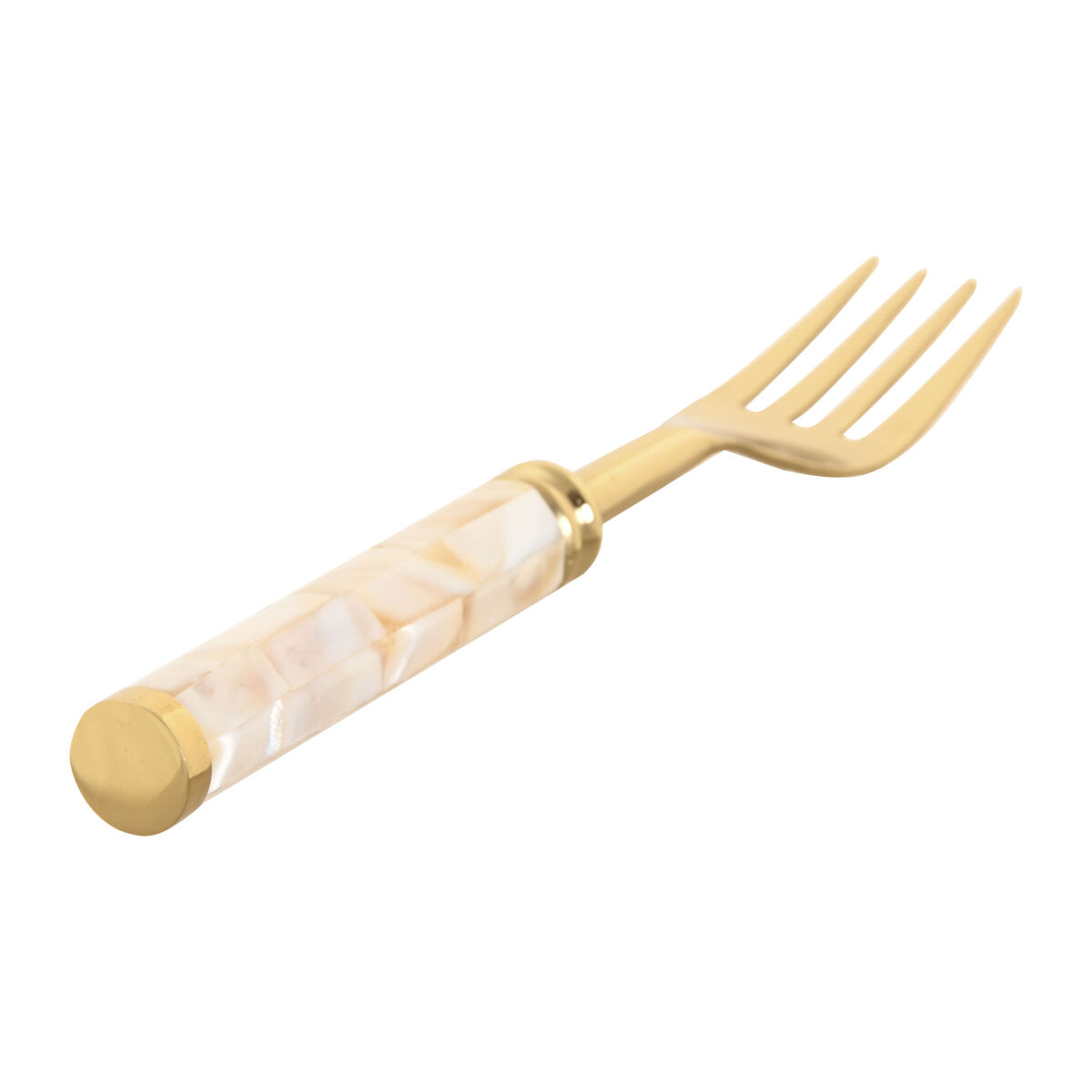 Cutlery Home ESPRIT White Golden Stainless steel Mother of pearl 4,5 X 2 X 21 CM 16 Pieces