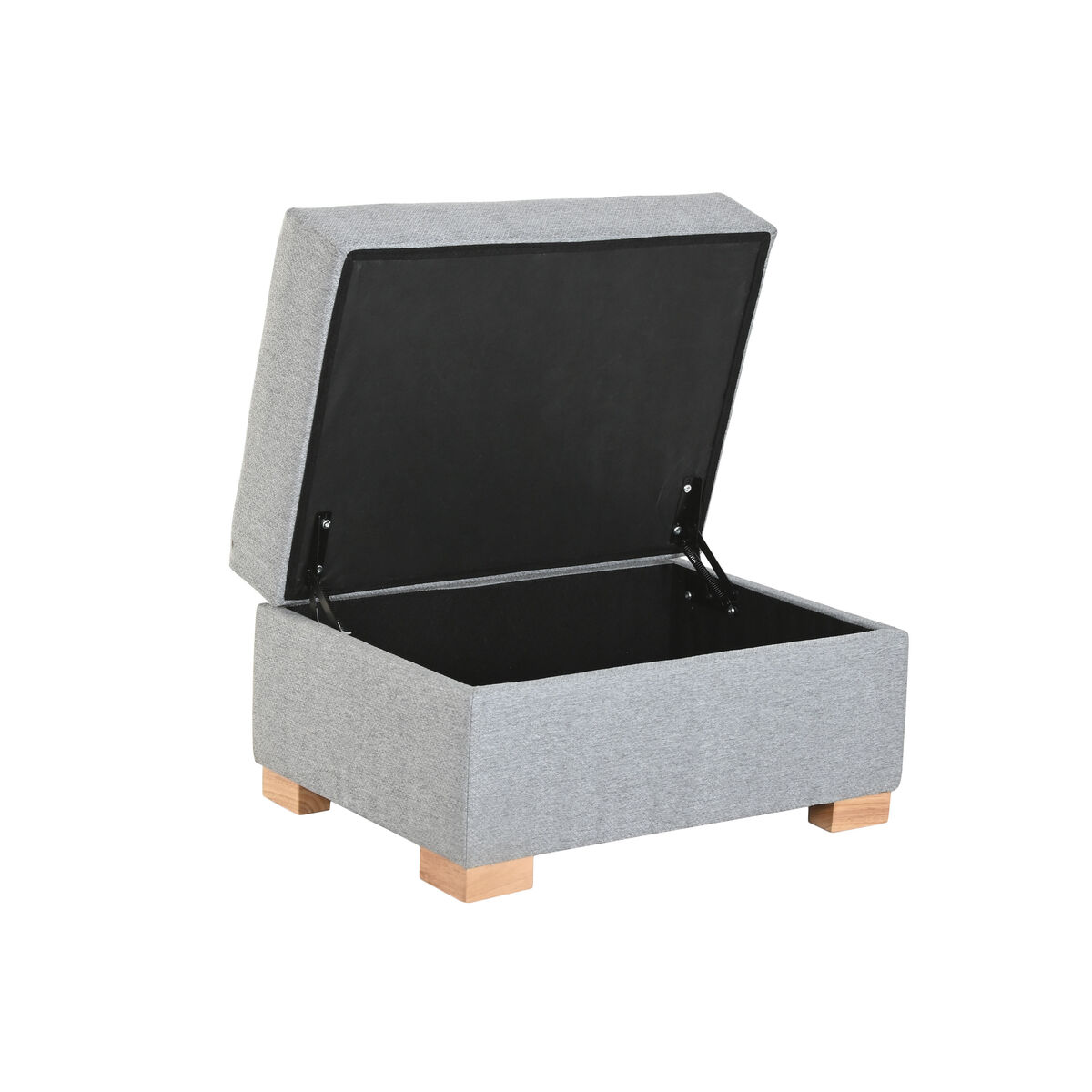 Footrest Home ESPRIT Light grey Urban 70 X 50 X 40 CM
