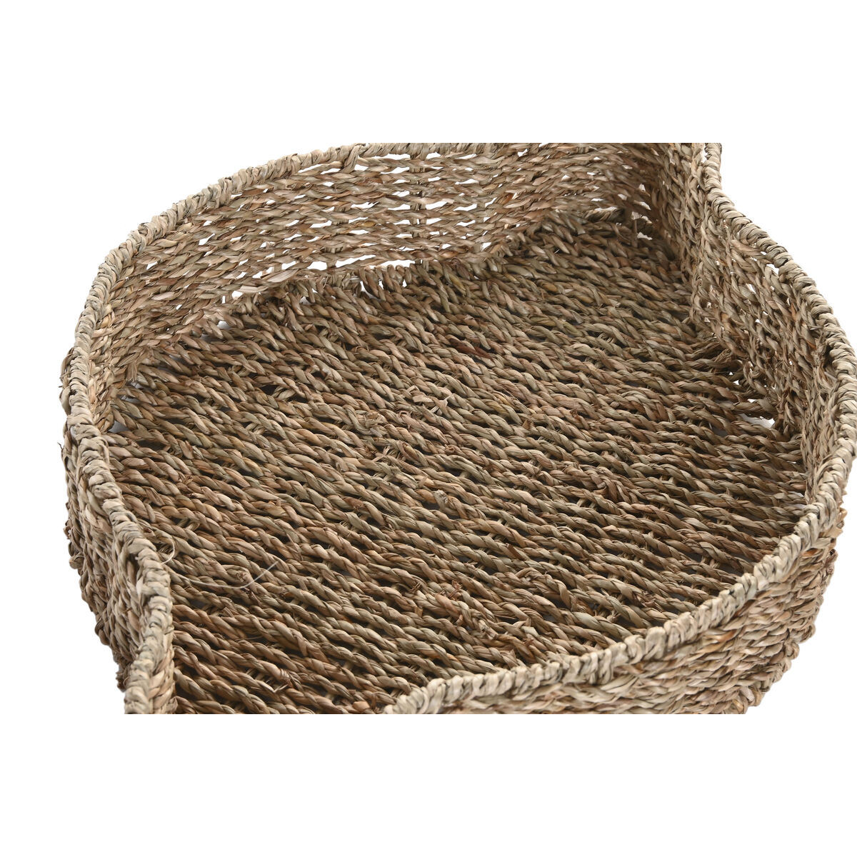 Centerpiece Home ESPRIT Green Natural Tropical 33 X 32 X 8 CM (2 Units)