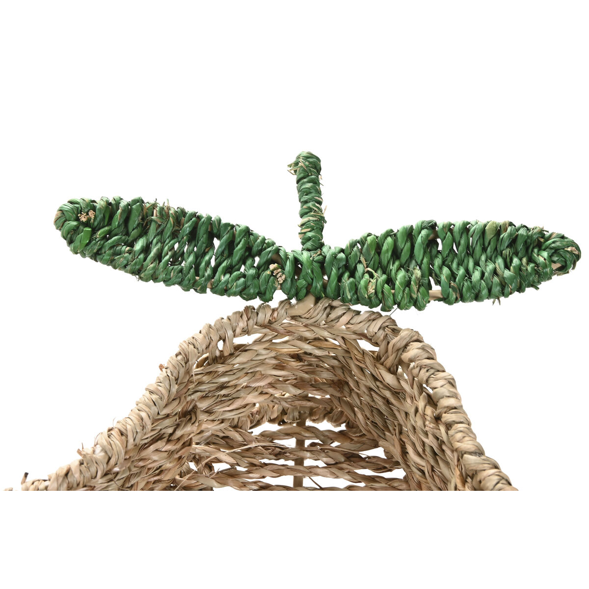 Centerpiece Home ESPRIT Green Natural Tropical 33 X 32 X 8 CM (2 Units)