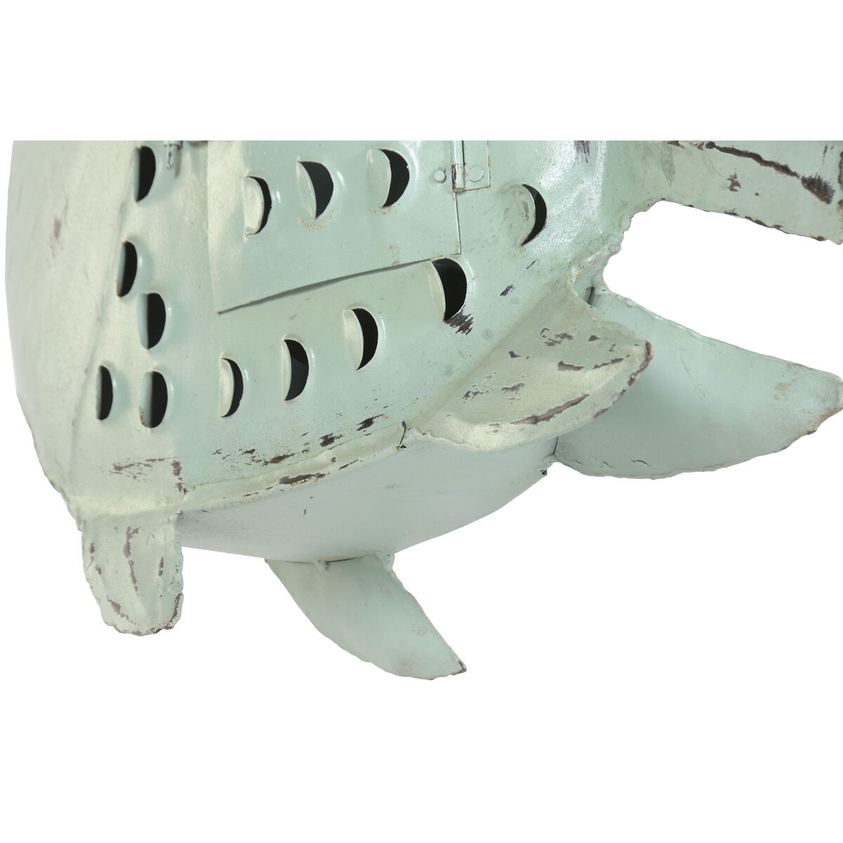 Decorative Figure Home ESPRIT Blue Fish 80 X 12 X 60 cm