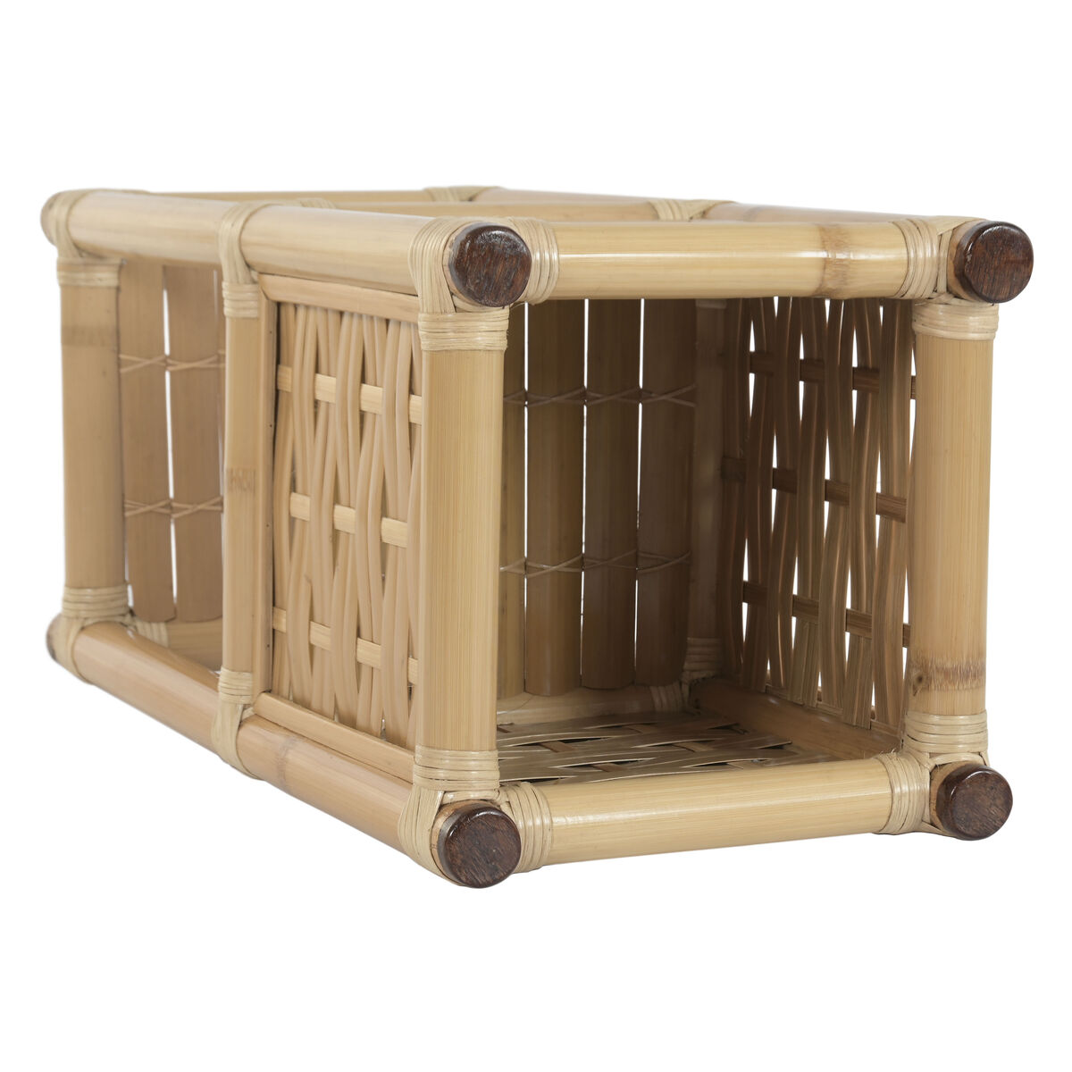 Planter Home ESPRIT Bamboo Rattan Tropical 35 X 35 X 77 CM