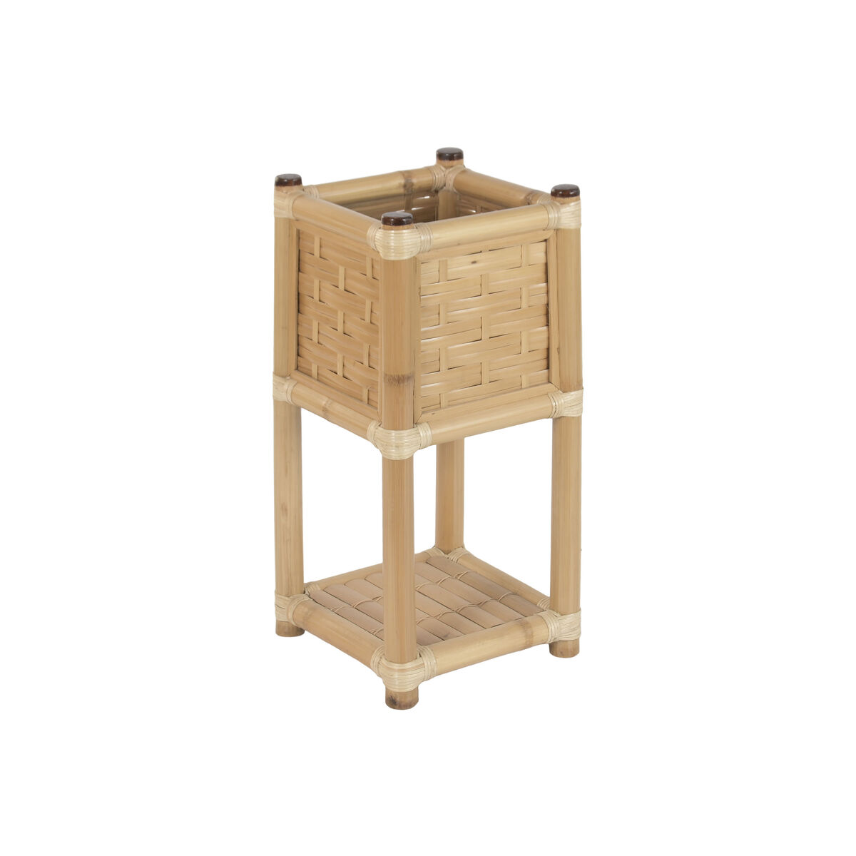 Planter Home ESPRIT Bamboo Rattan Tropical 35 X 35 X 77 CM Planter Home ESPRIT Bamboo Rattan Tropical 35 X 35 X 77 CM