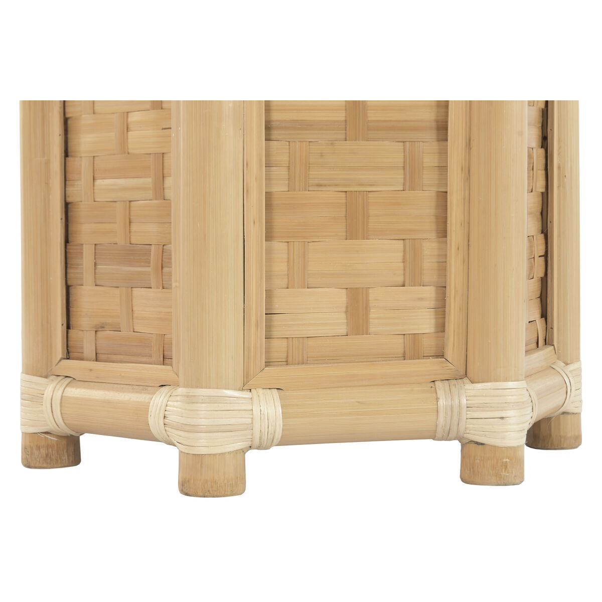Planter Home ESPRIT Bamboo Rattan Tropical 46 x 40 x 40 cm