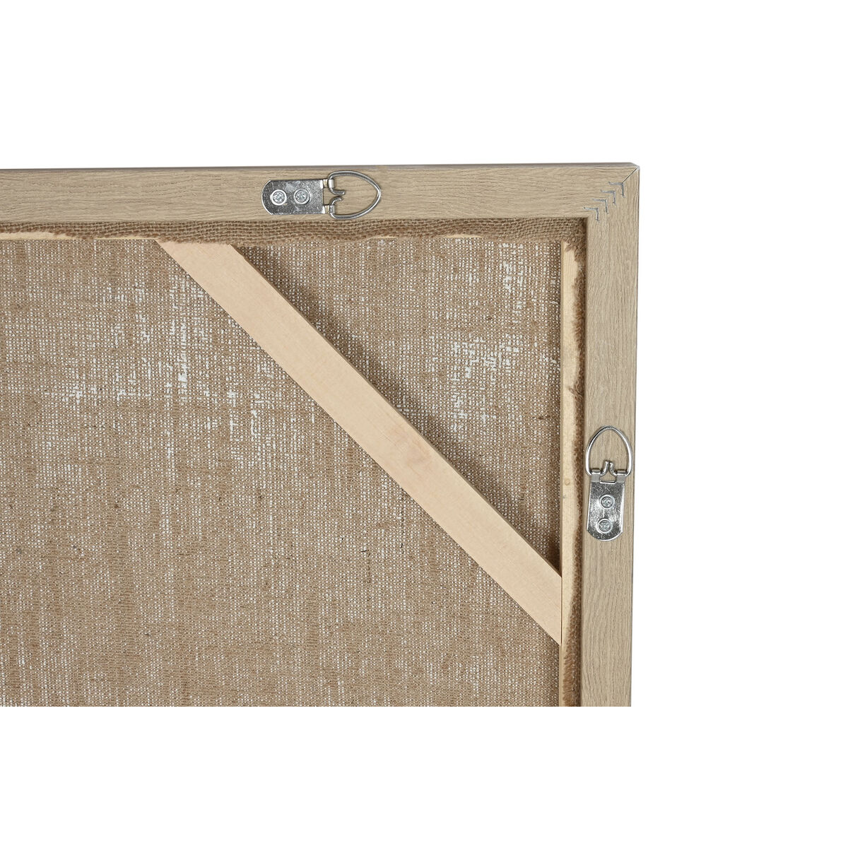 Painting Home ESPRIT White Beige Modern Scandinavian 100 x 4 x 100 cm