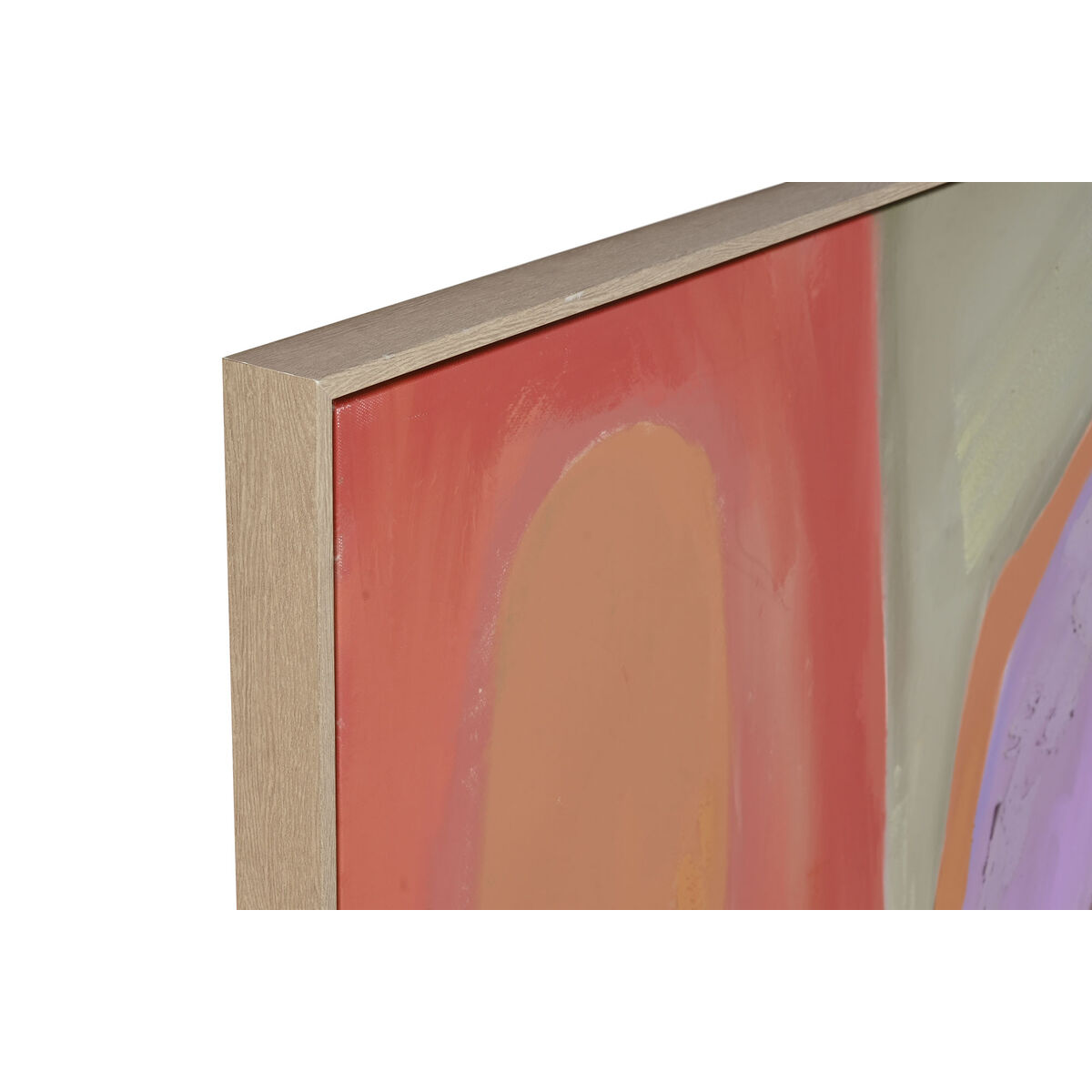 Painting Home ESPRIT Orange Light mauve Modern Urban 100 x 4 x 140 cm (2 Units)