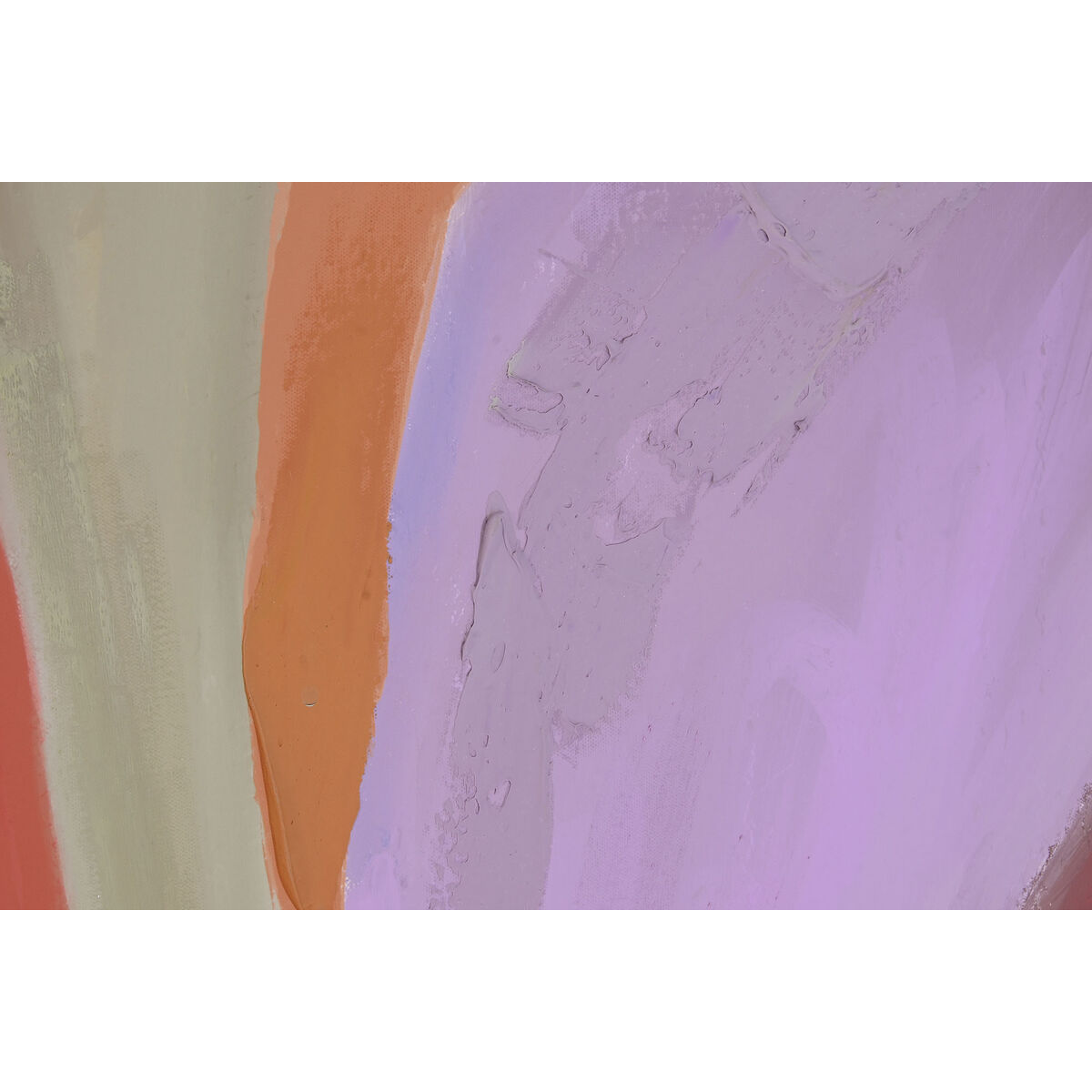 Painting Home ESPRIT Orange Light mauve Modern Urban 100 x 4 x 140 cm (2 Units)