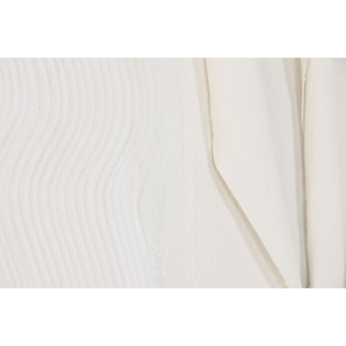 Canvas Home ESPRIT White Abstract Scandinavian 60 x 3,5 x 60 cm (2 Units)