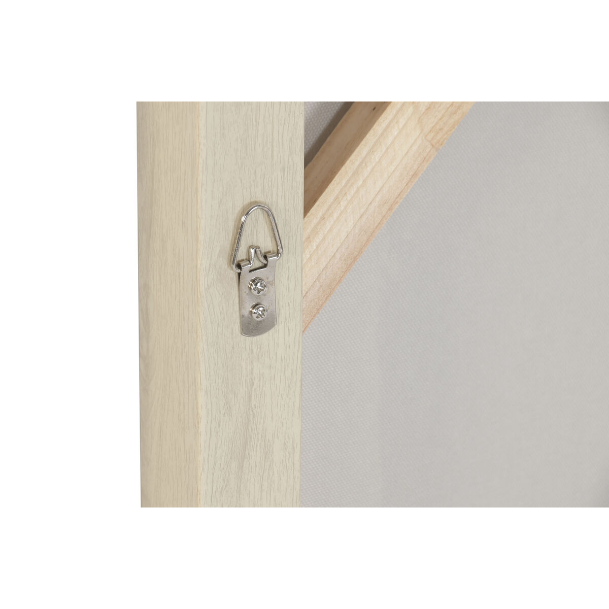 Canvas Home ESPRIT White Beige Leaf of a plant Cottage 62,5 X 3,5 X 62,5 CM (2 Units)