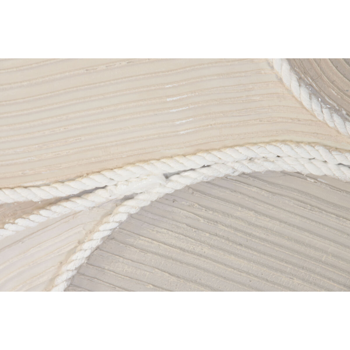Canvas Home ESPRIT Beige Abstract Scandinavian 102 x 4,5 x 102 cm (2 Units)