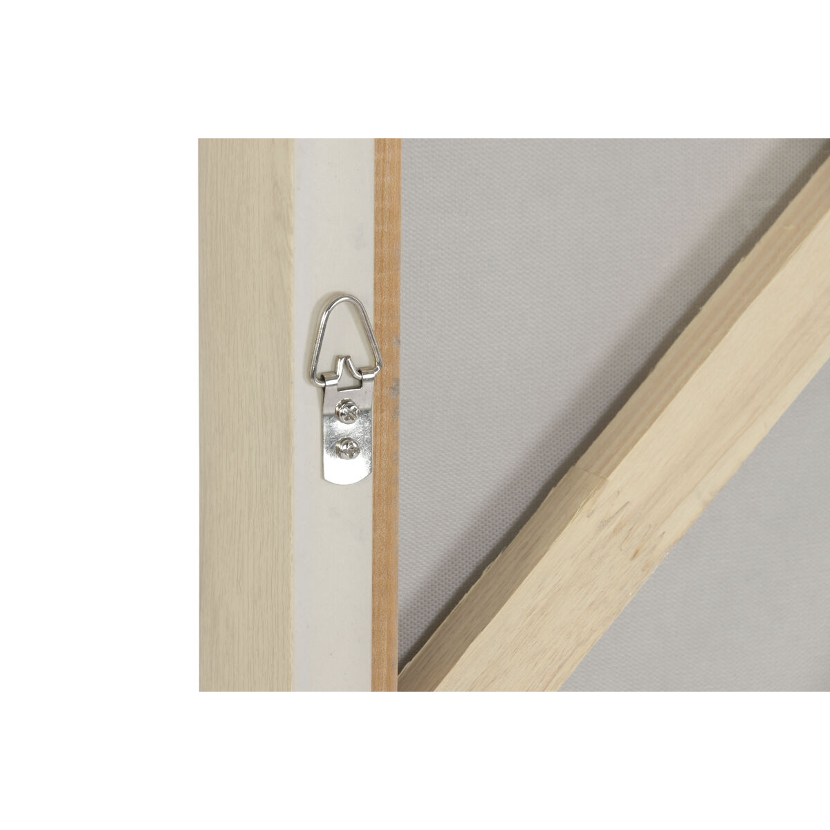 Canvas Home ESPRIT Beige Abstract Scandinavian 102 x 4,5 x 102 cm (2 Units)