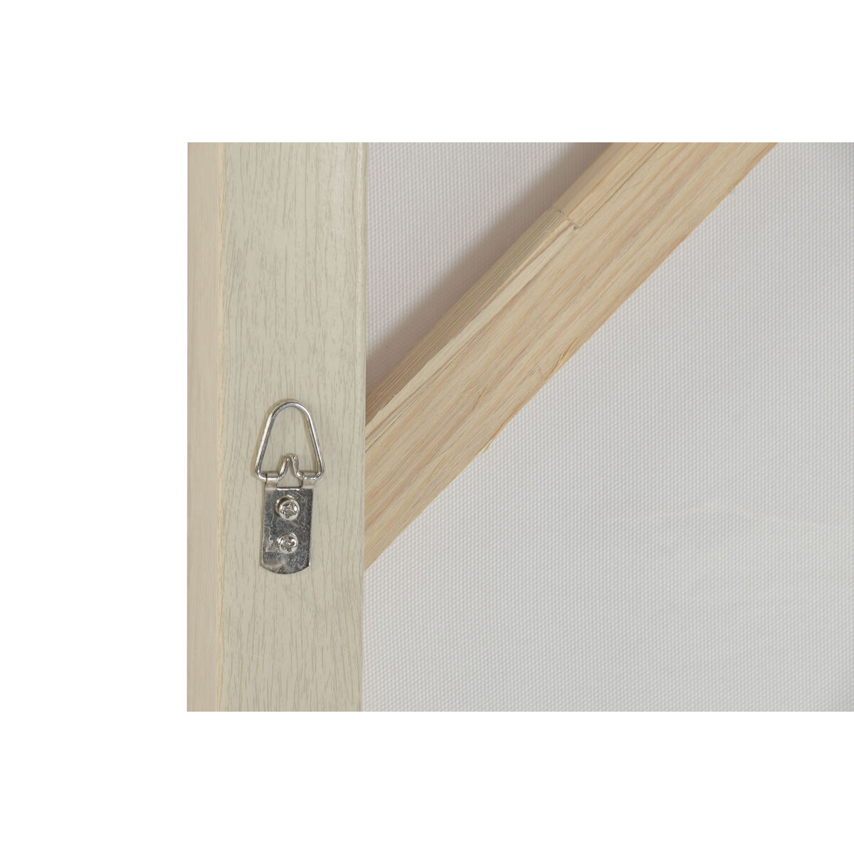 Canvas Home ESPRIT White Pink Moutain 80 x 3,5 x 80 cm (2 Units)