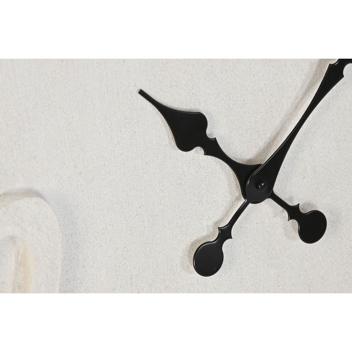 Wall Clock Home ESPRIT White MDF Wood Scandi 60 x 4 x 100 cm