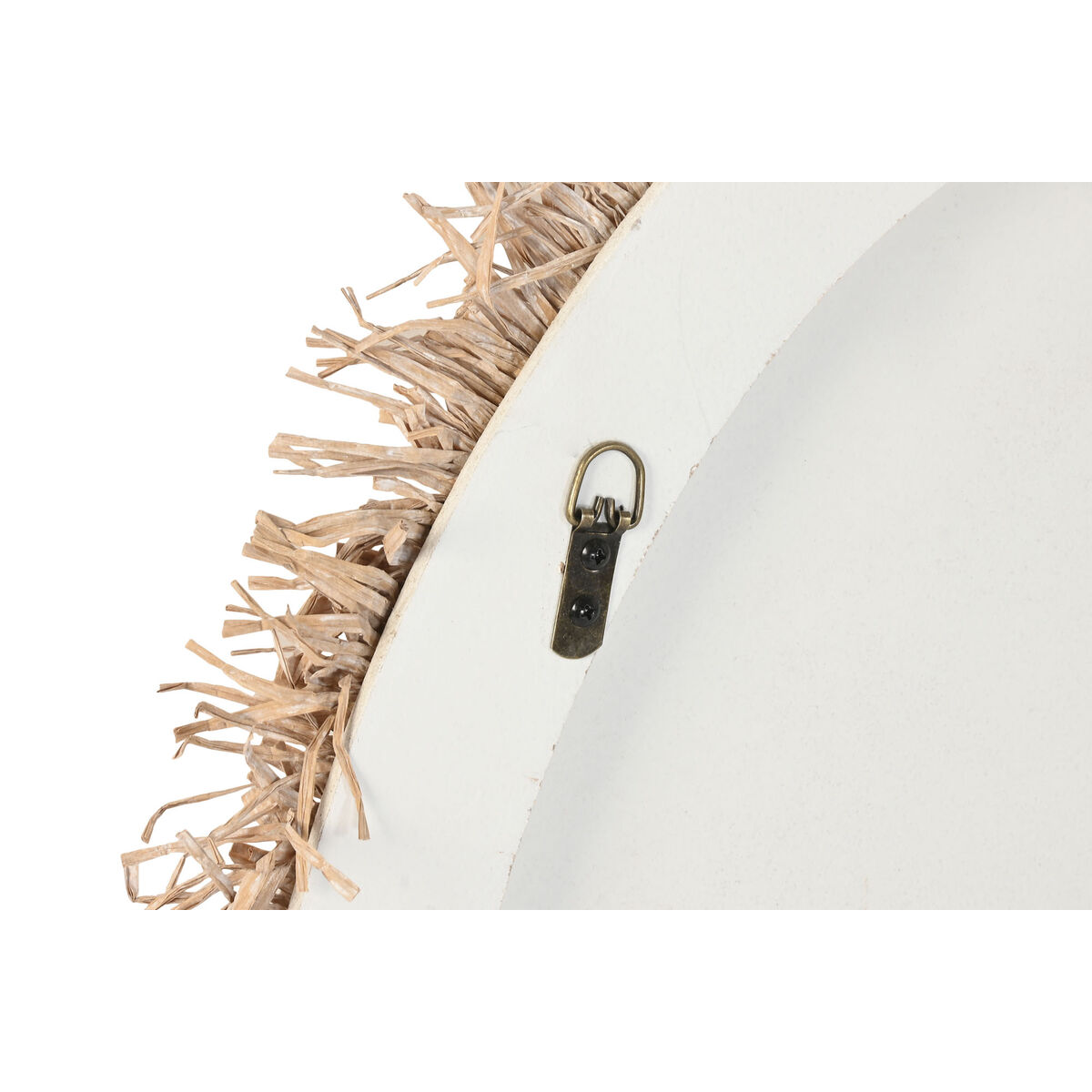 Wall Clock Home ESPRIT White Fibre MDF Wood Scandi 85 X 7 X 85 CM