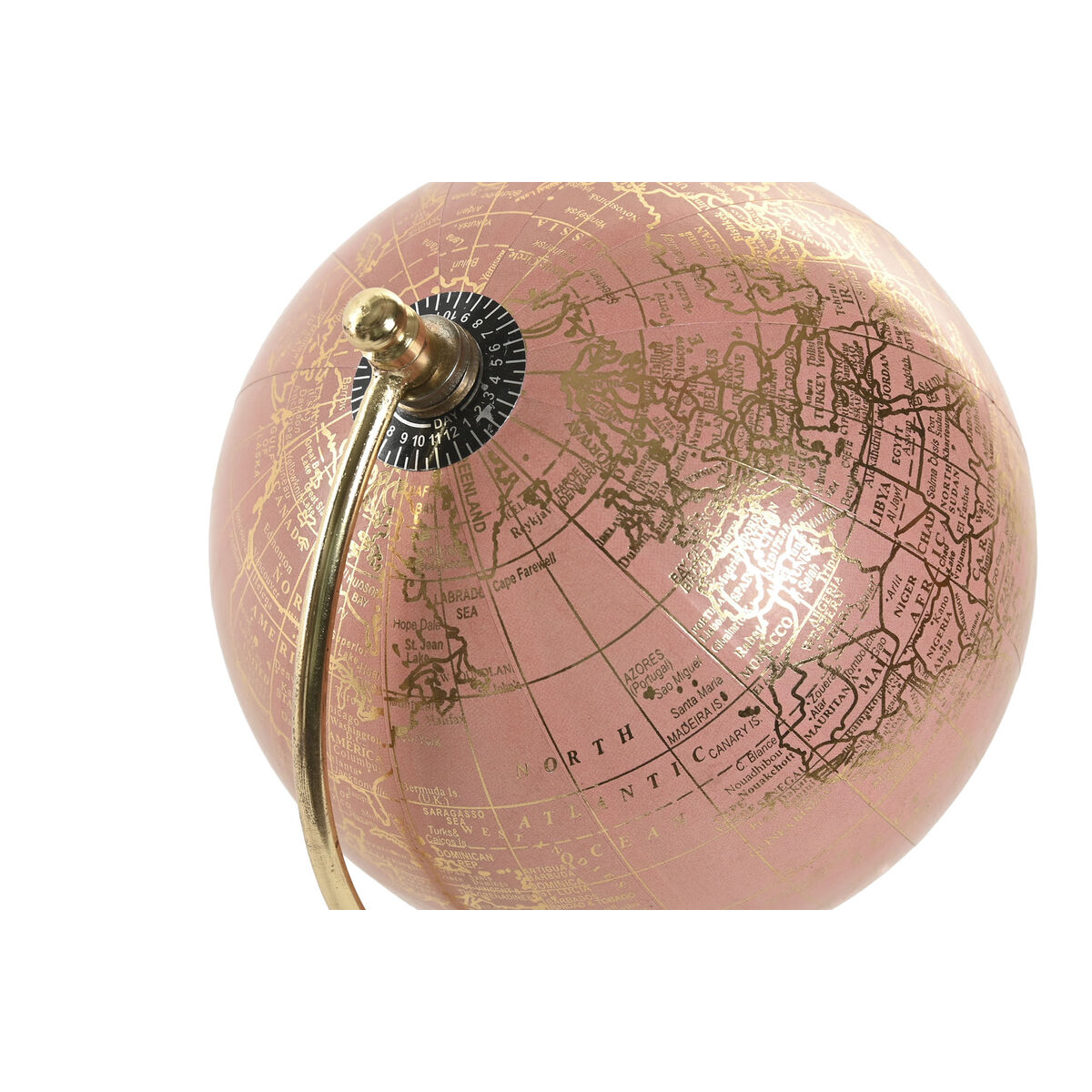 Decorative Figure Home ESPRIT White Pink Golden Urban