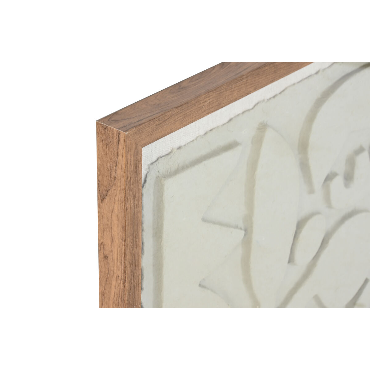 Painting Home ESPRIT Beige Abstract Scandinavian 50 x 3 x 70 cm (2 Units)