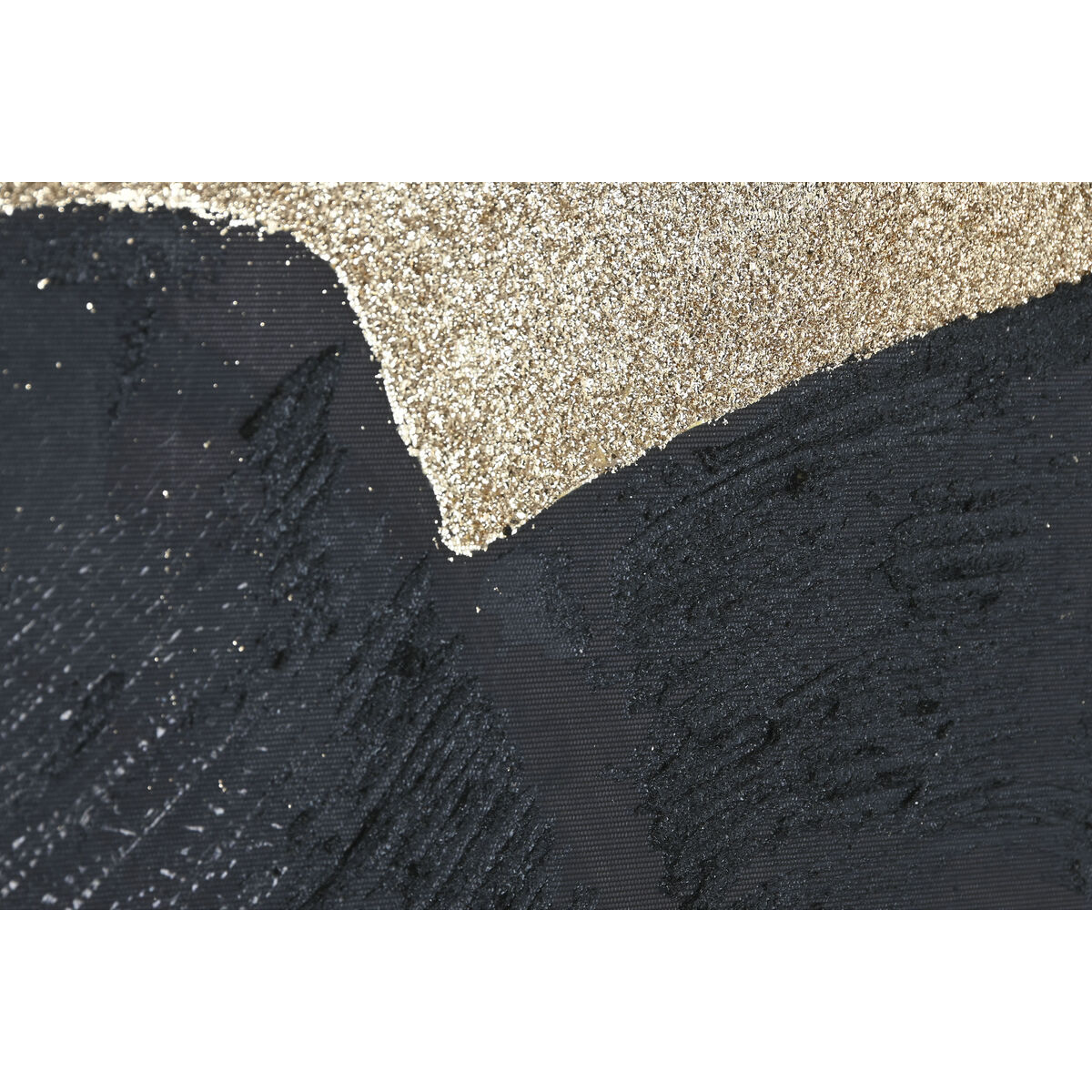 Painting Home ESPRIT Black Golden Hat 103 x 4,5 x 143 cm (2 Units)