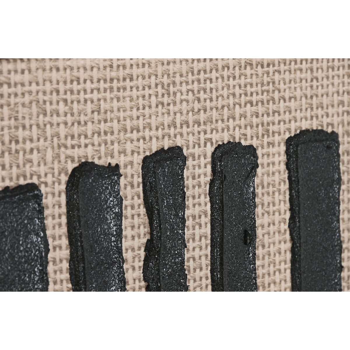 Painting Home ESPRIT Black Beige Urban 103 x 4,5 x 143 cm (2 Units)