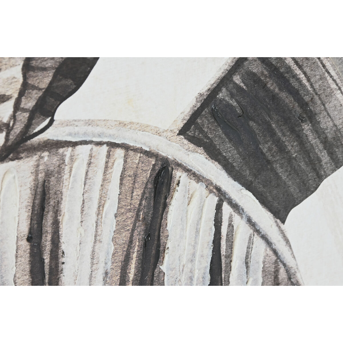 Painting Home ESPRIT White Beige Palms Tropical 103 x 4,5 x 143 cm (2 Units)