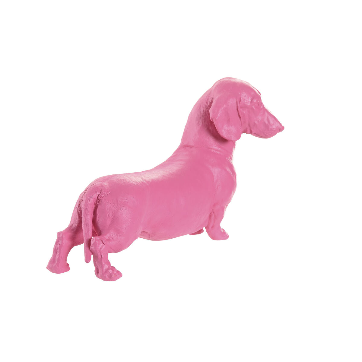 Decorative Figure Home ESPRIT Blue Pink Dog 37 X 16,5 X 25 CM (2 Units)