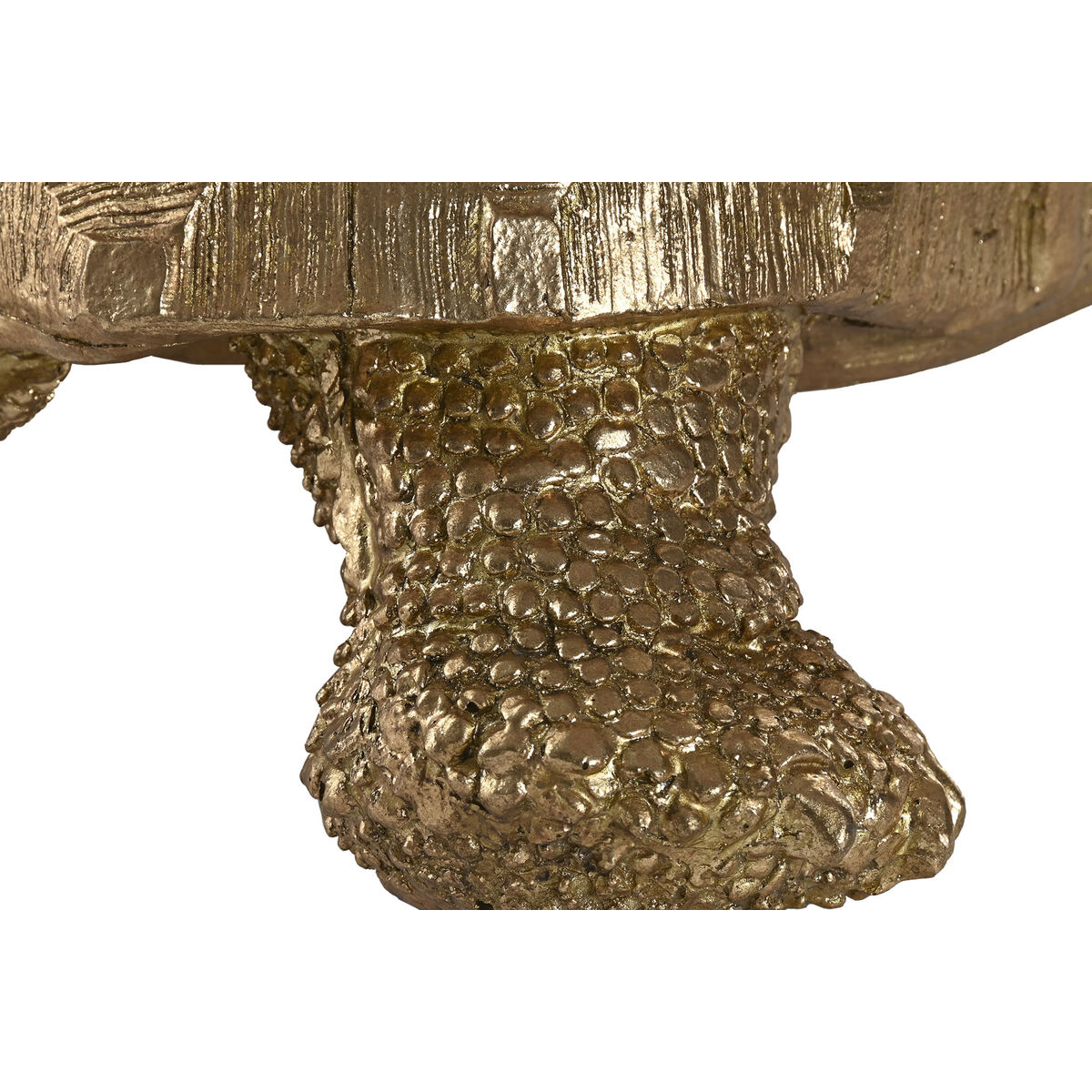 Decorative Figure Home ESPRIT Golden Tortoise 58 x 41 x 32 cm