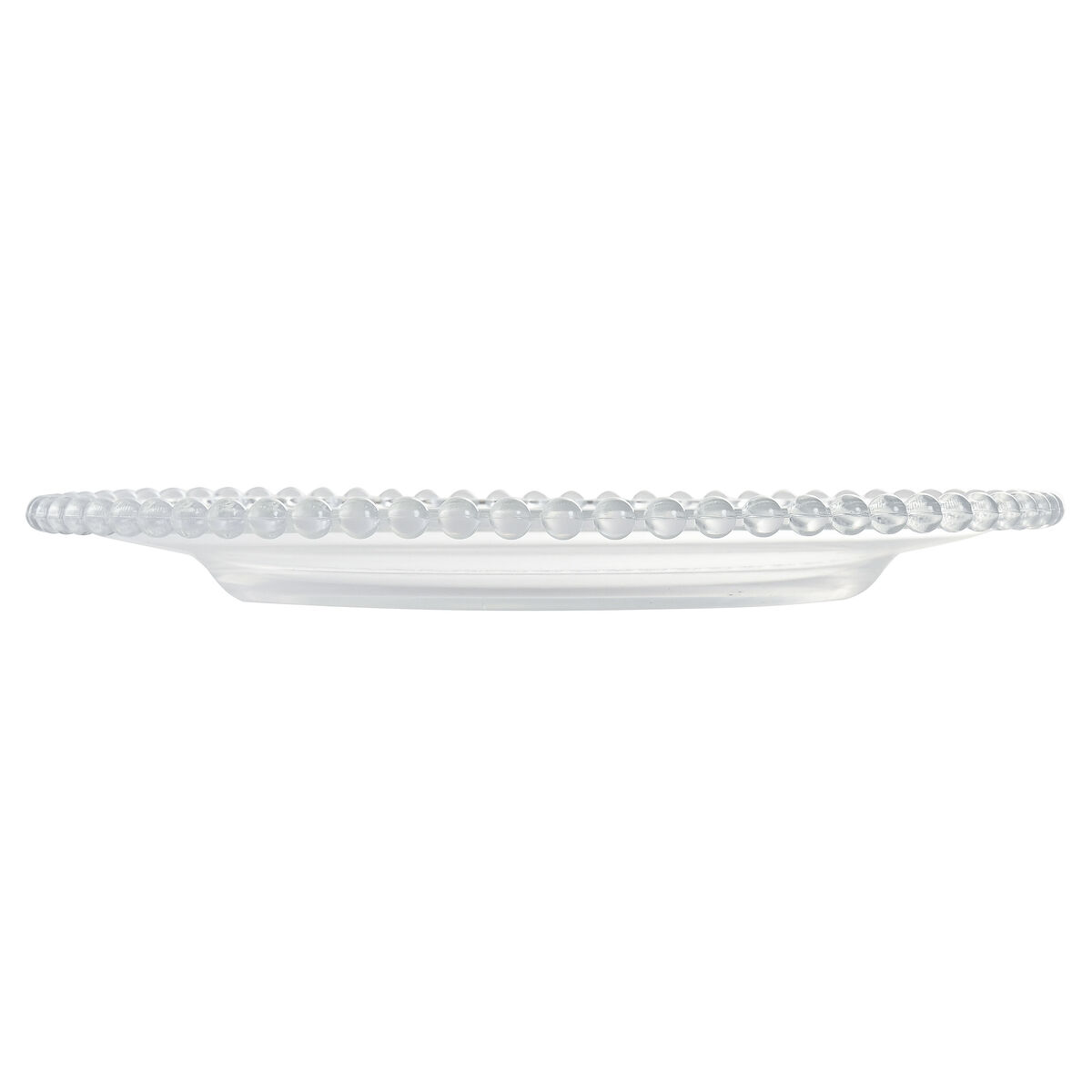 Flat Plate Home ESPRIT Transparent Crystal 27 X 27 X 2,6 CM