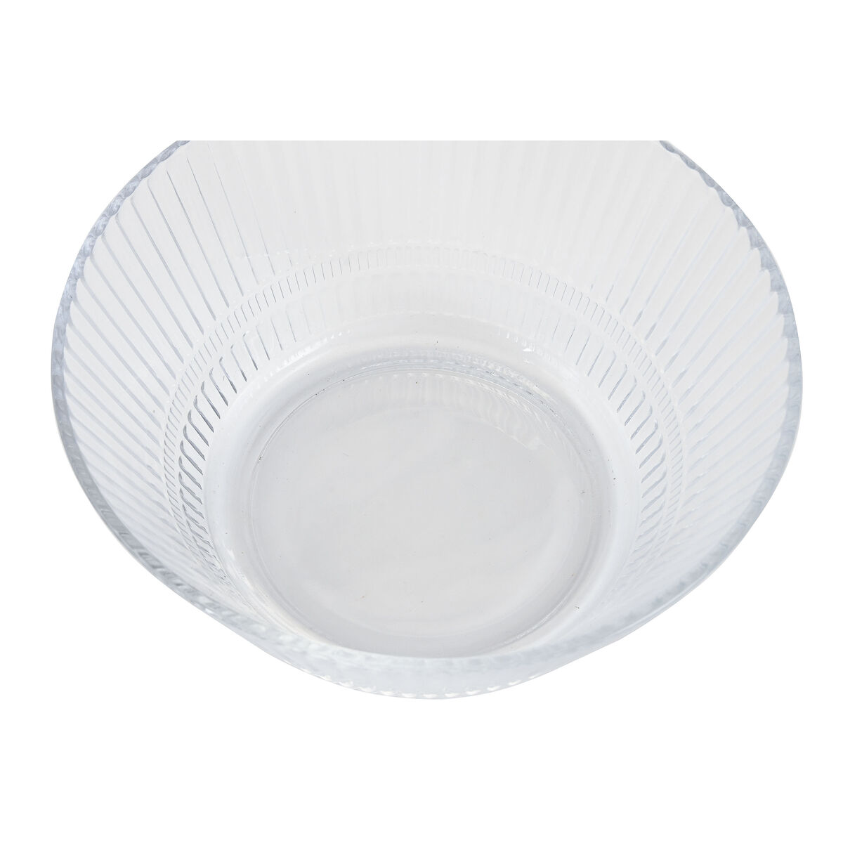 Salad Bowl Home ESPRIT Transparent 22 x 22 x 9,5 cm