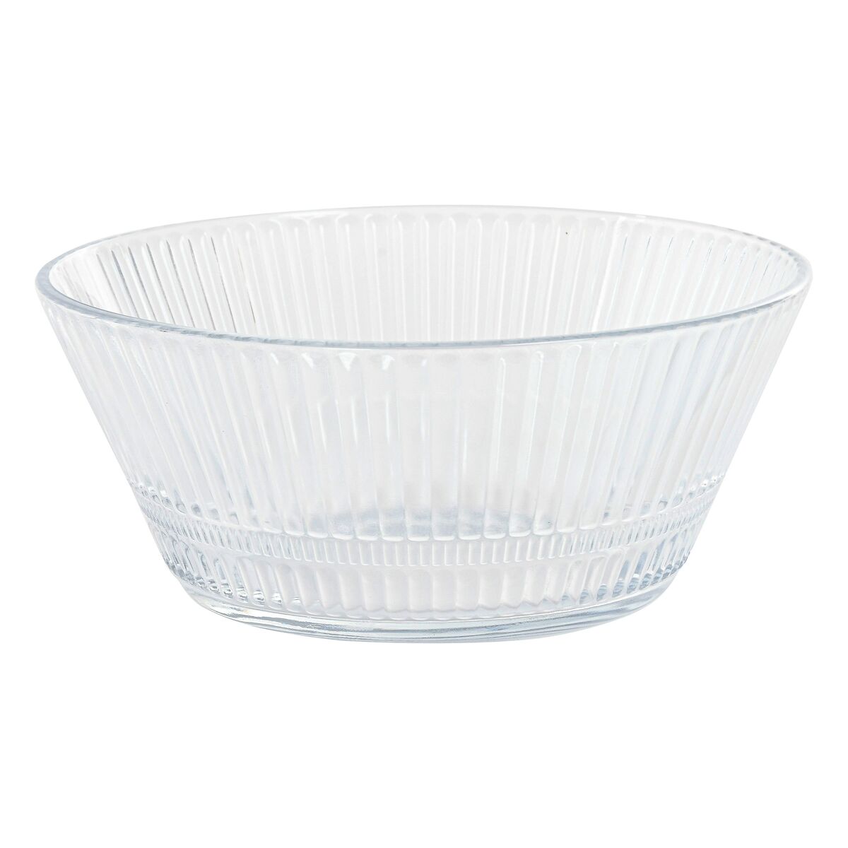 Salad Bowl Home ESPRIT Transparent 22 x 22 x 9,5 cm Salad Bowl Home ESPRIT Transparent 22 x 22 x 9,5 cm