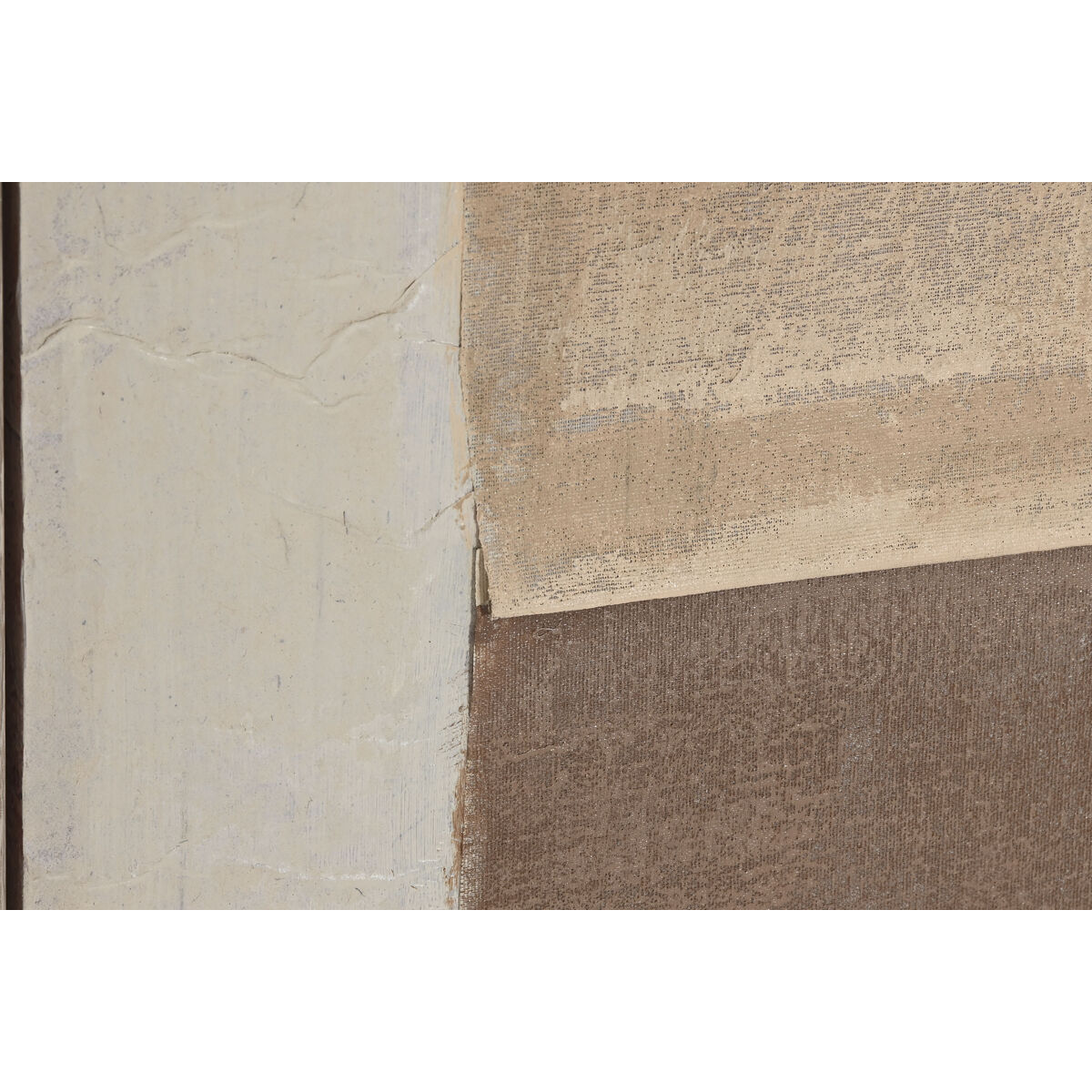 Painting Home ESPRIT Green Beige Abstract Urban 80 x 3,8 x 80 cm (2 Units)